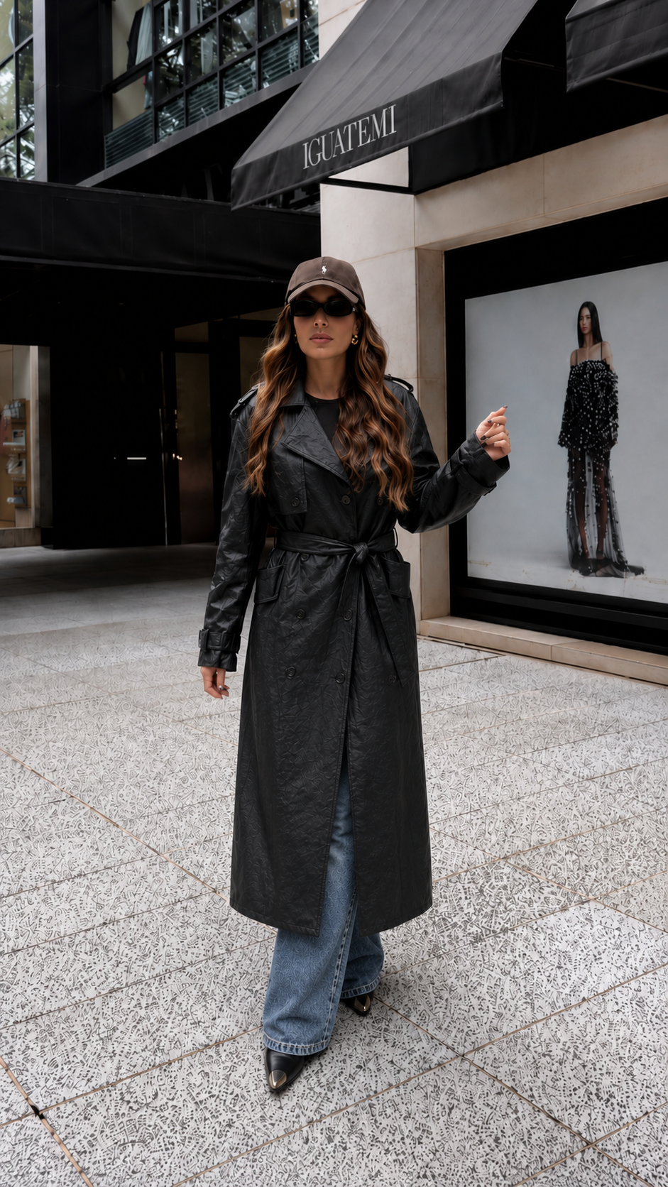 Midi Belted Trench Coat