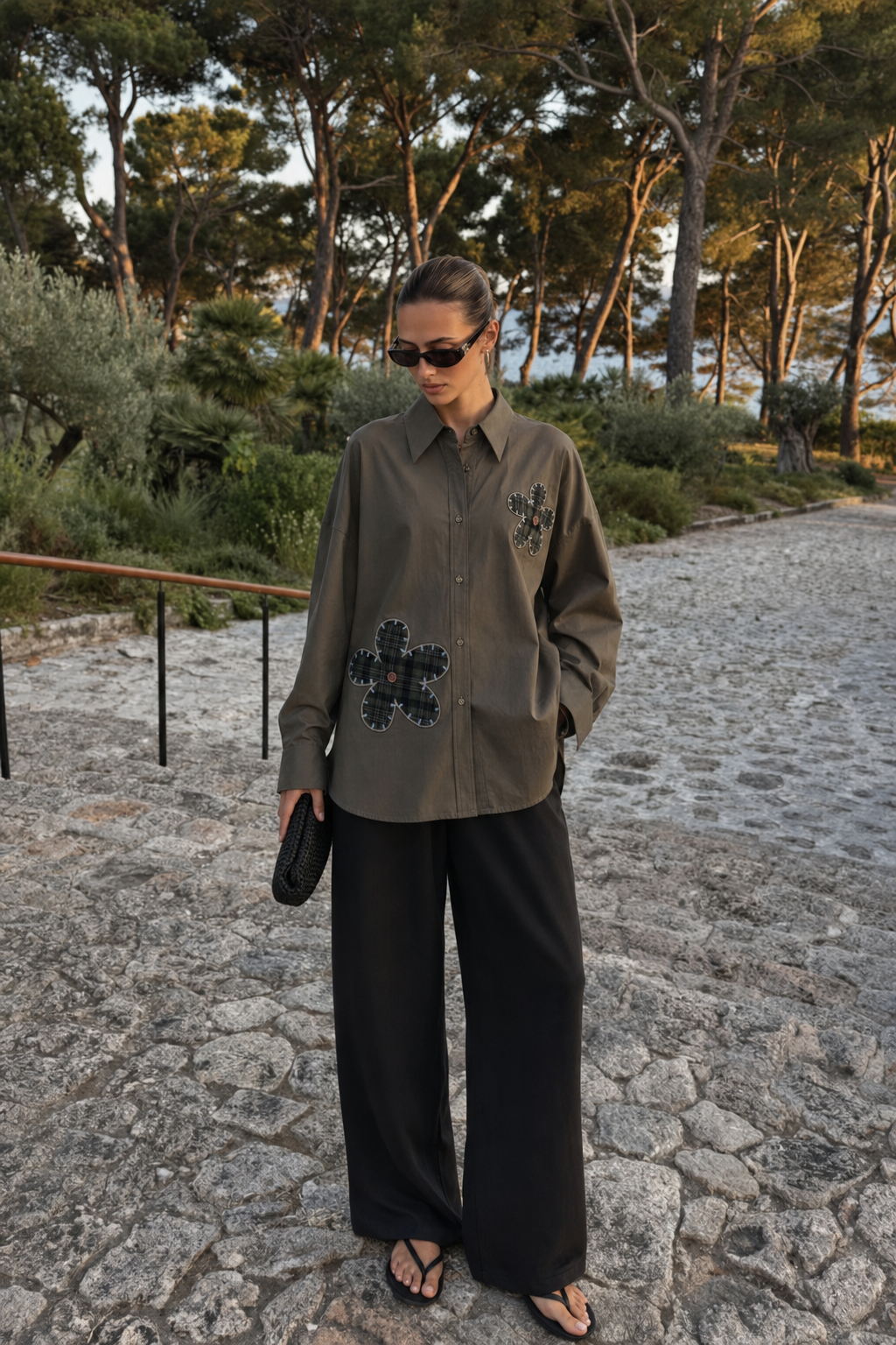 Oversized Collar Shirt