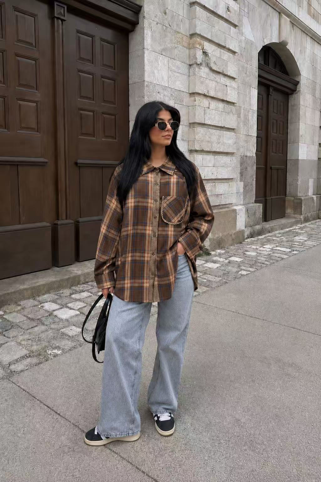 Relaxed Checked Shirt