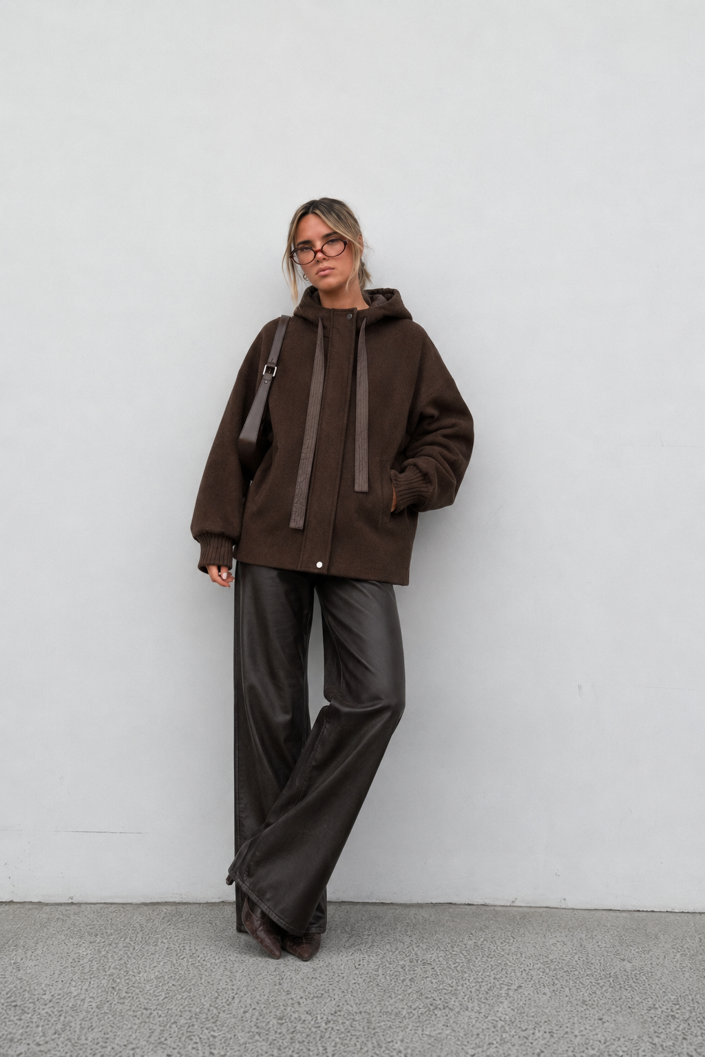 Oversized Hooded Jacket