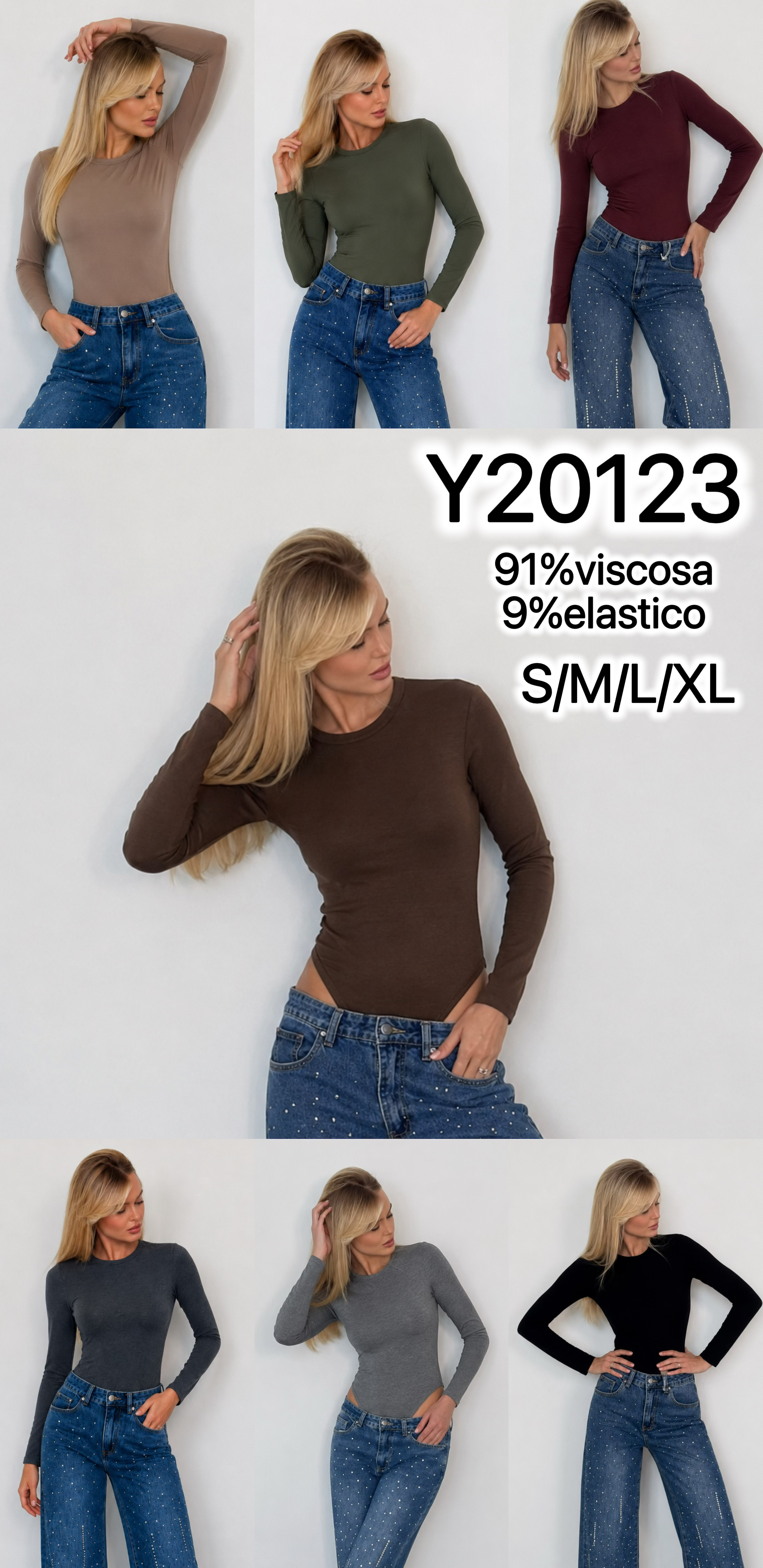 Fitted Long-Sleeve Top