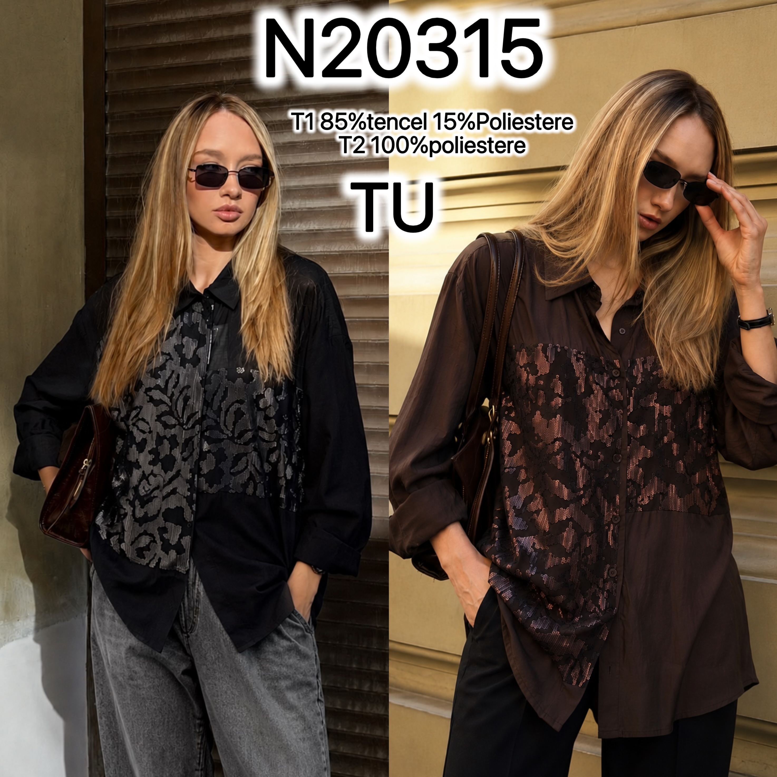 Relaxed Longline Shirt with Collar