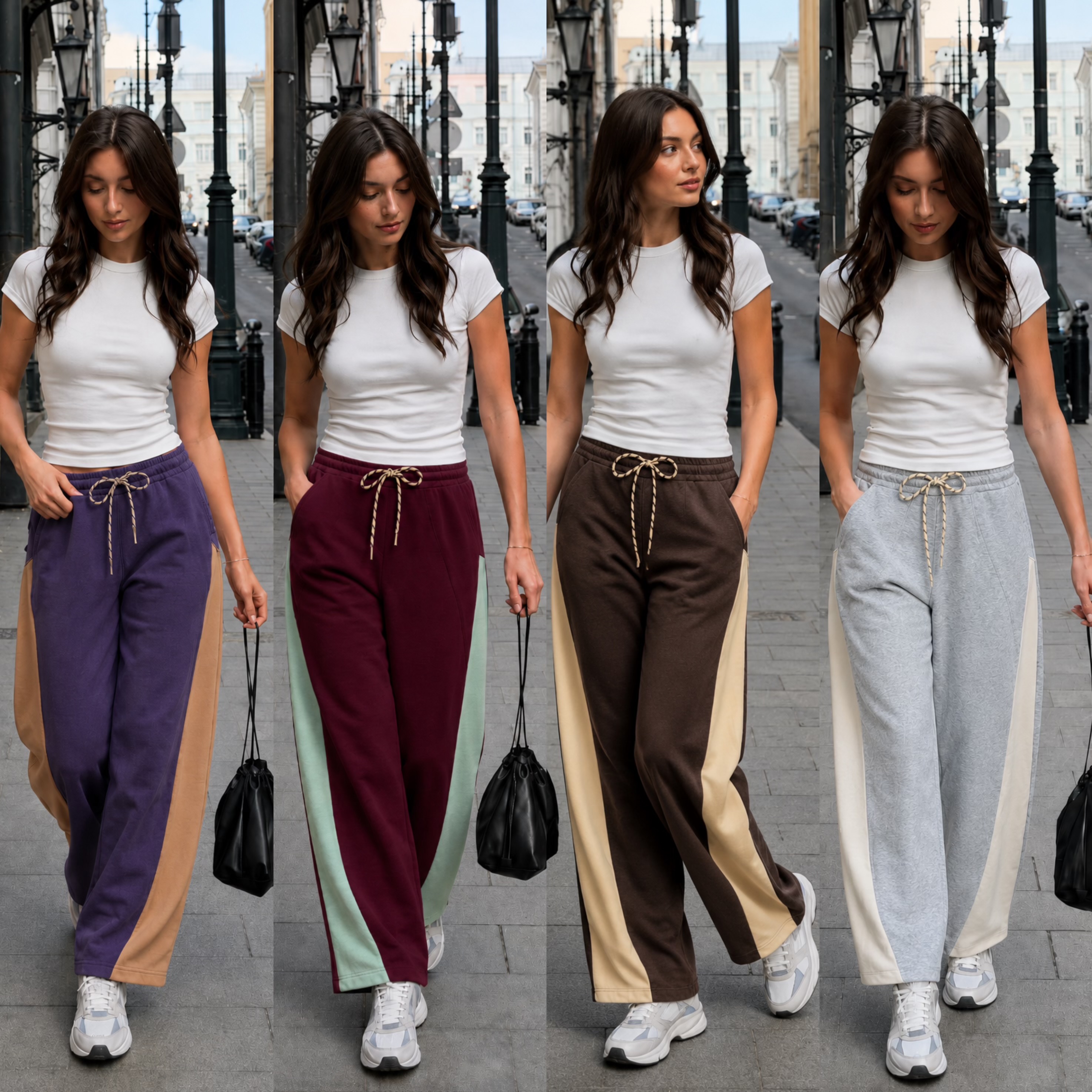Wide-Leg Relaxed Trousers