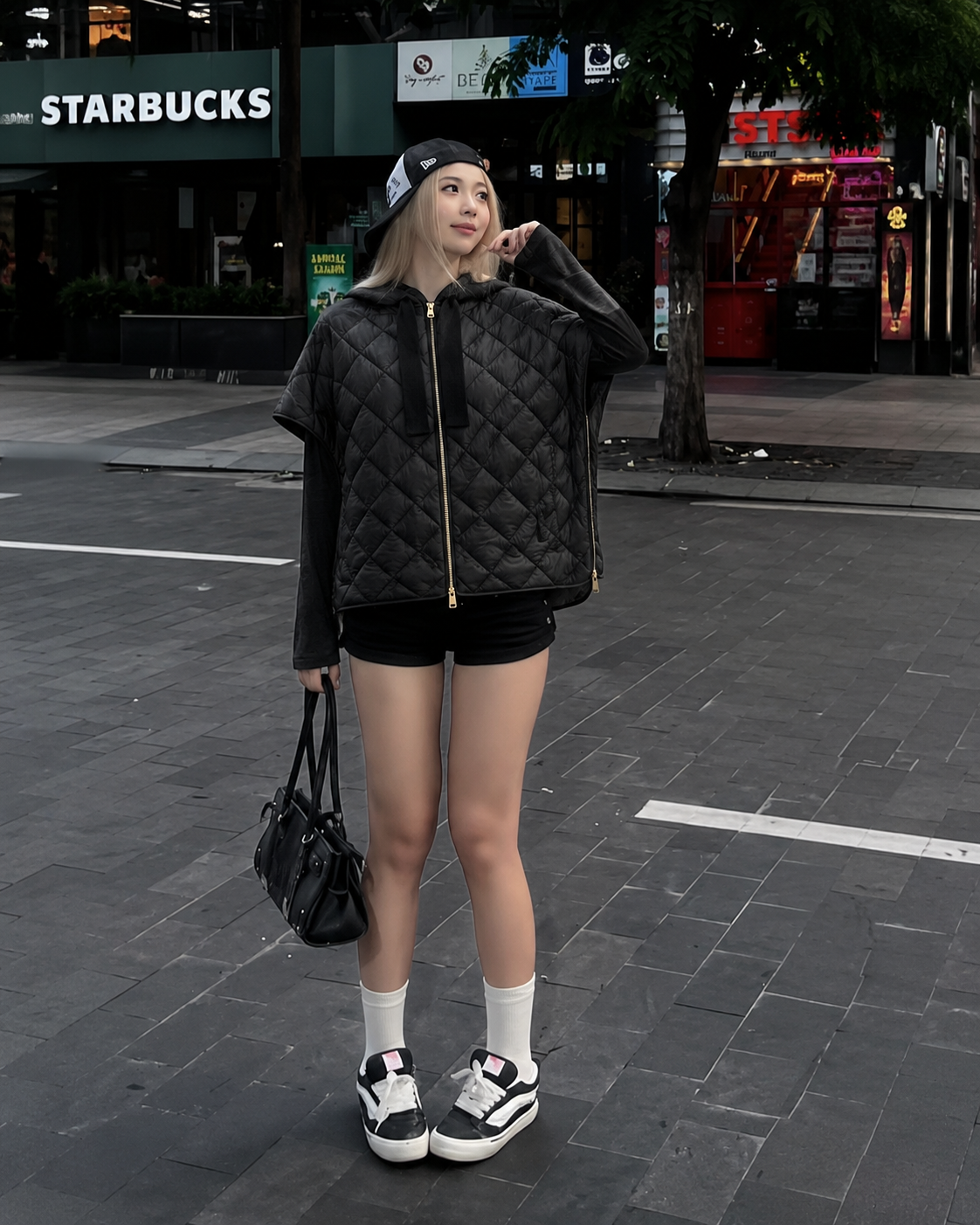 Oversized Hooded Jacket