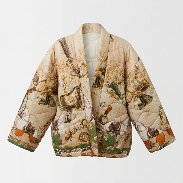 Quilted Kimono Jacket