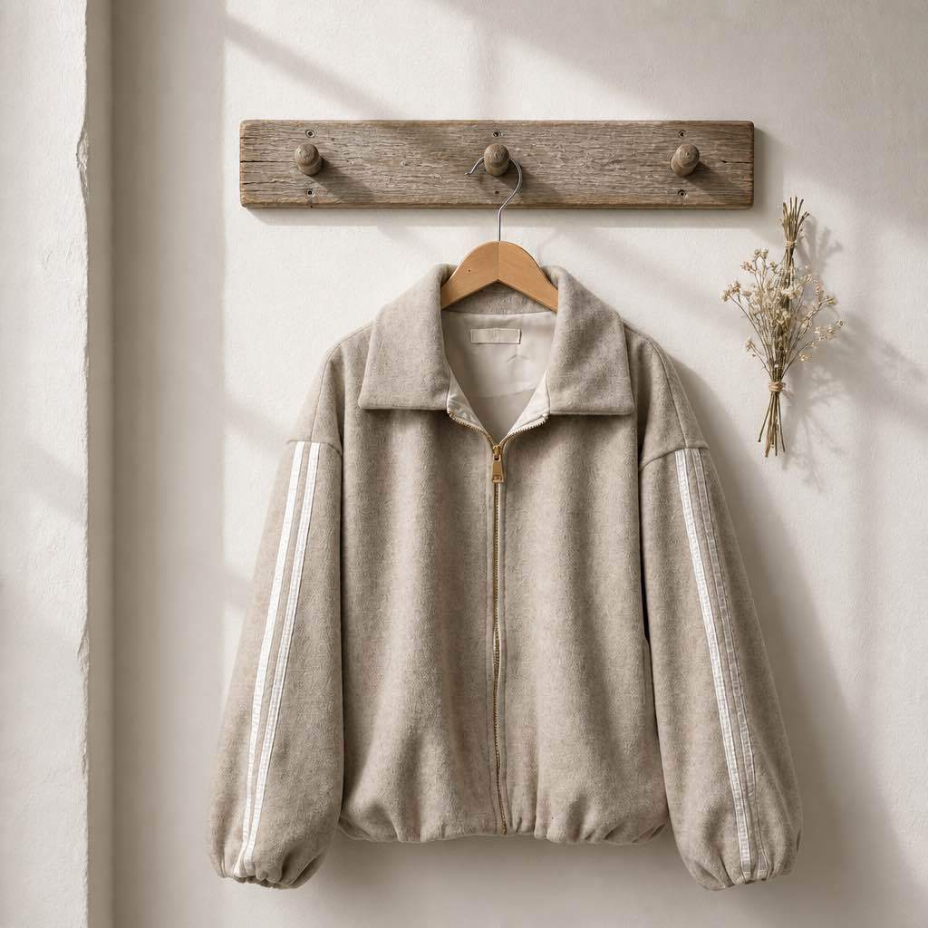 Oversized Jacket with Collar