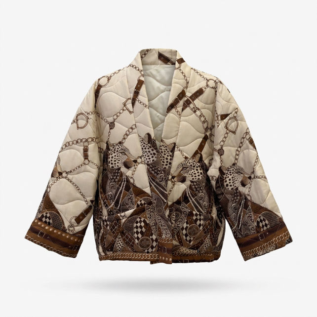Quilted Kimono Jacket