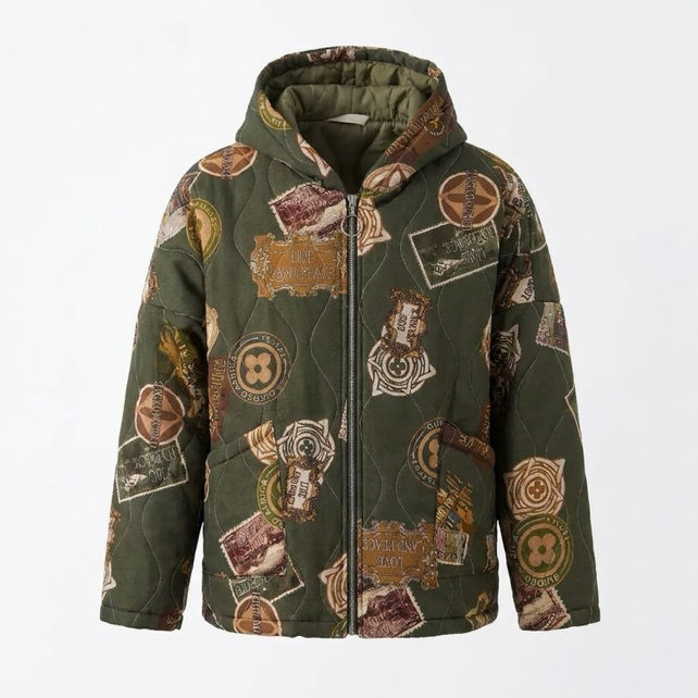 Quilted Hooded Jacket
