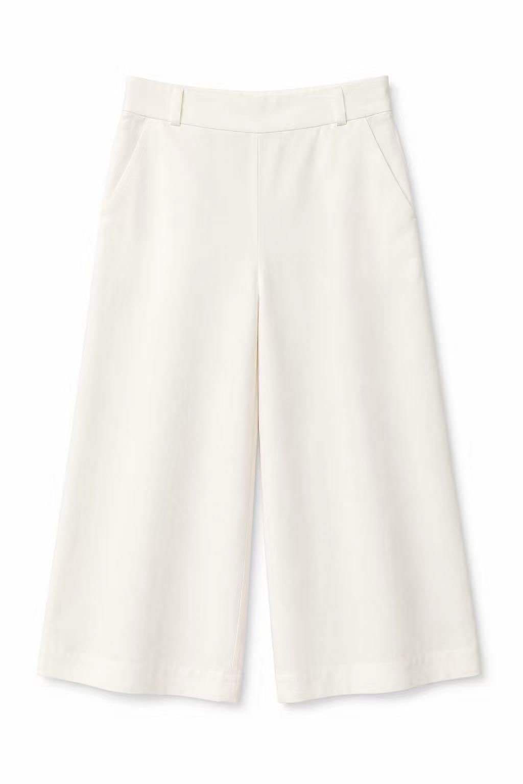 Wide 7/8 Trousers