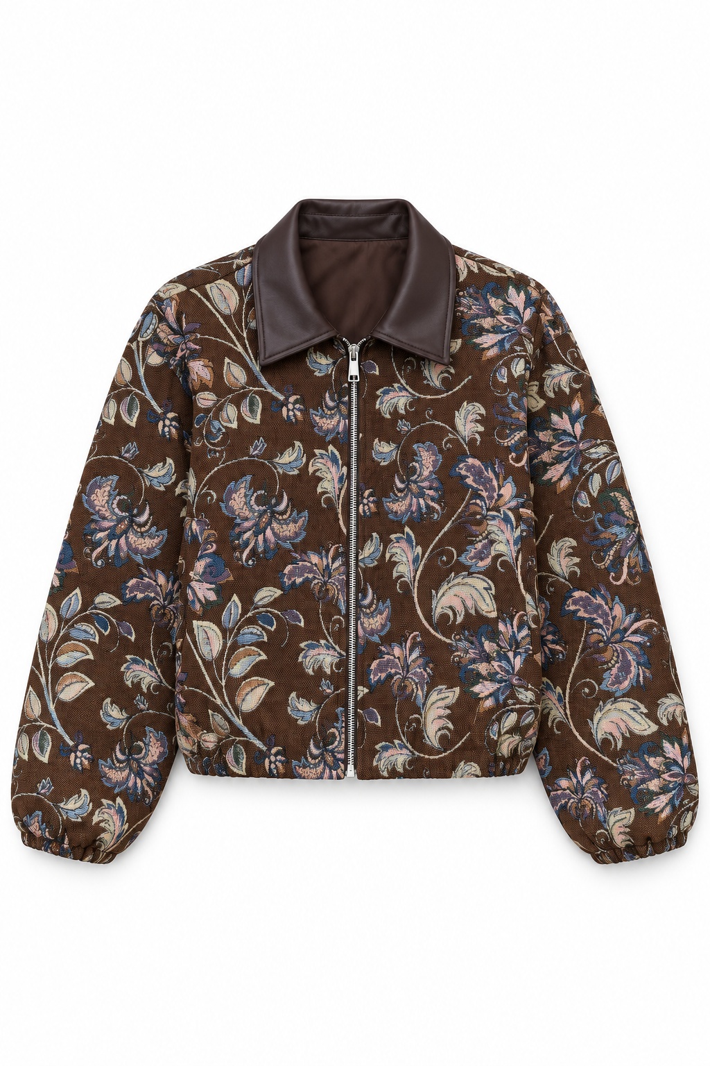 Floral Bomber Jacket