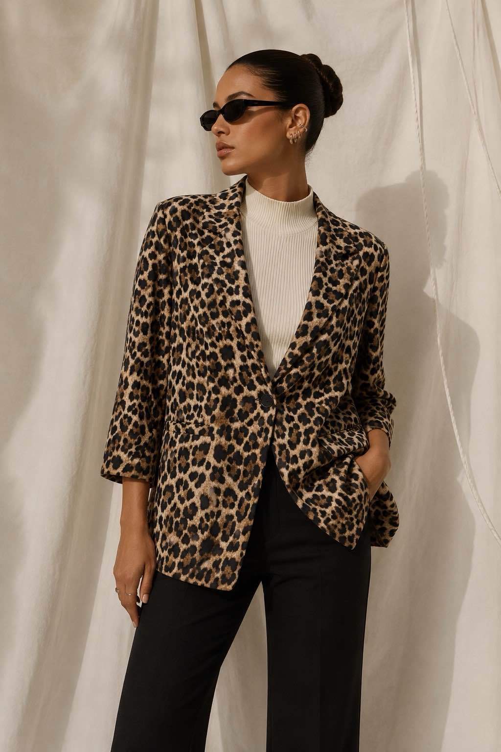 Oversized Blazer with Lapels