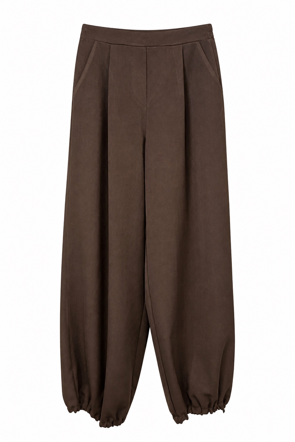 Pleated Bubble Jogger Pants