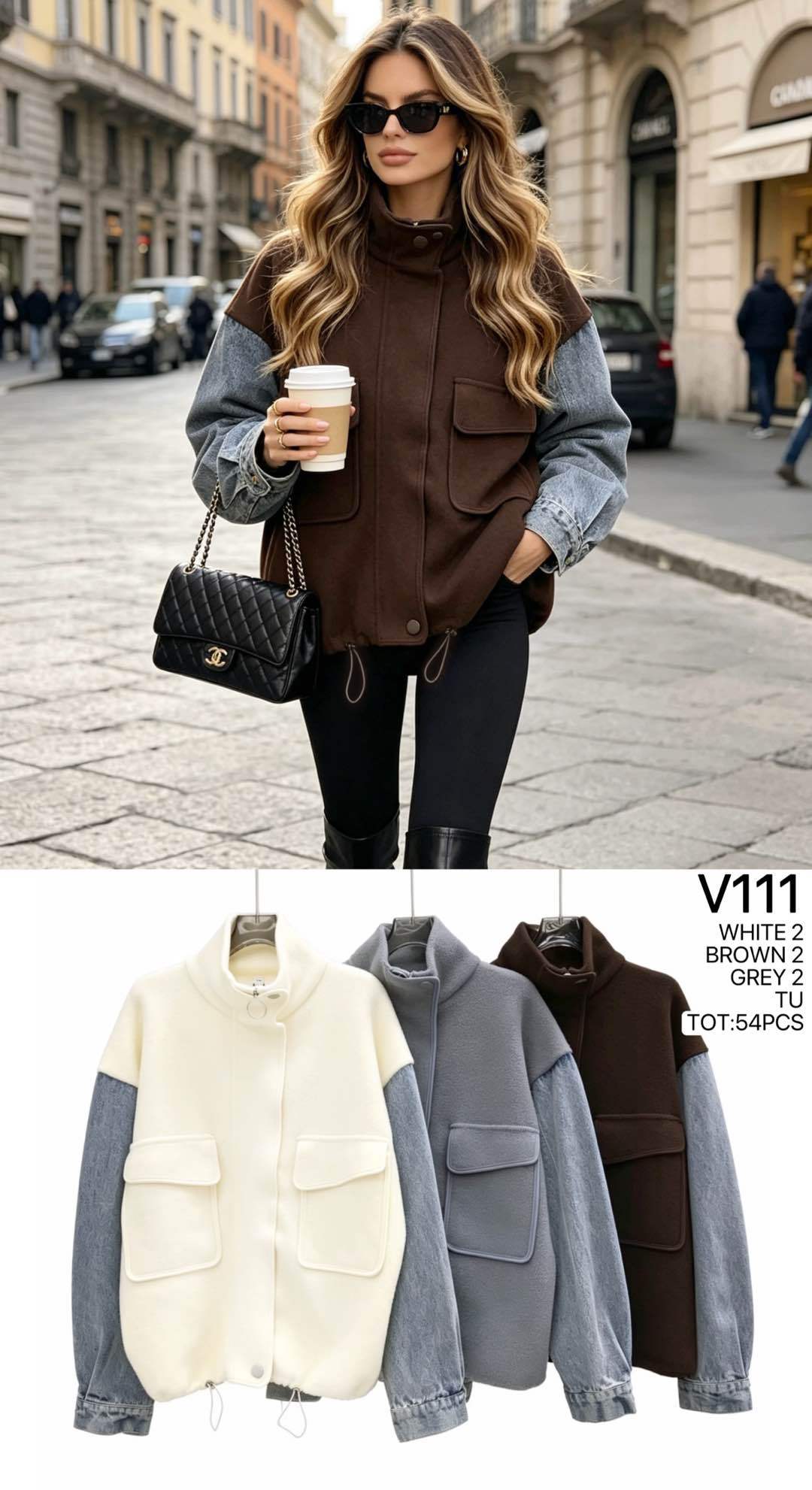 Oversize Bomber Jacket