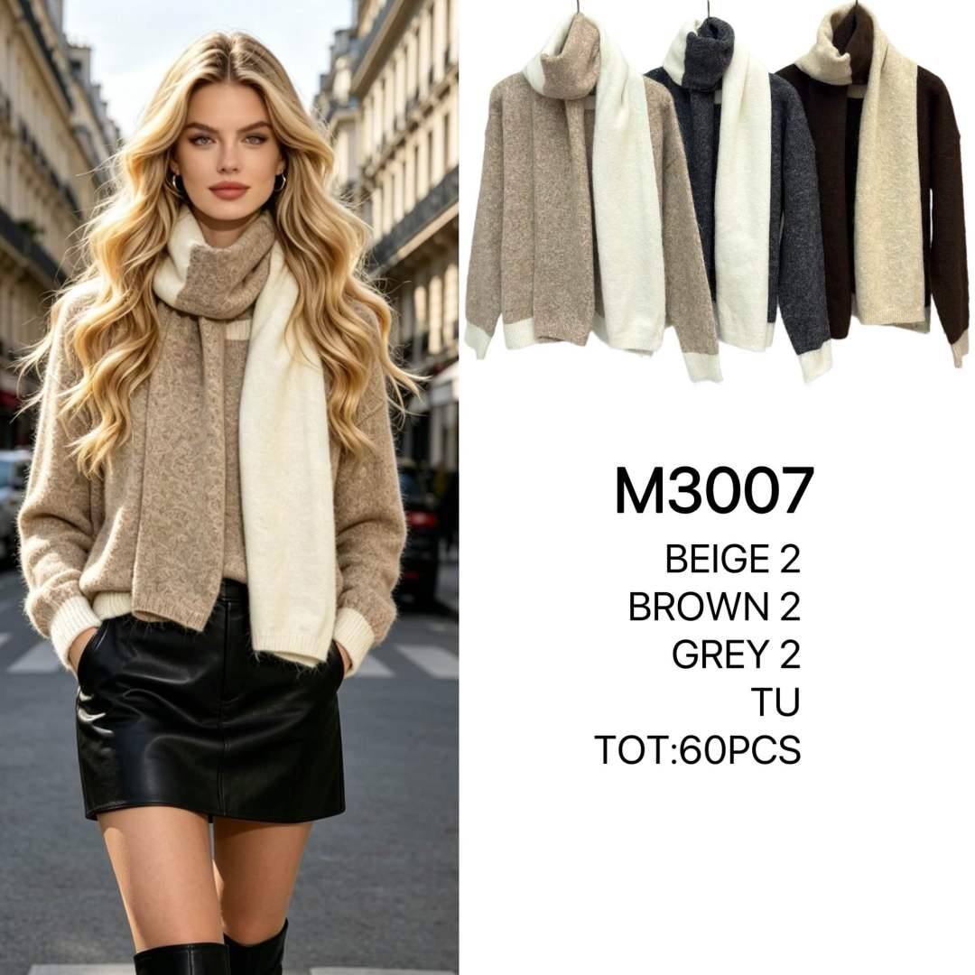 Fuzzy Turtleneck Sweater