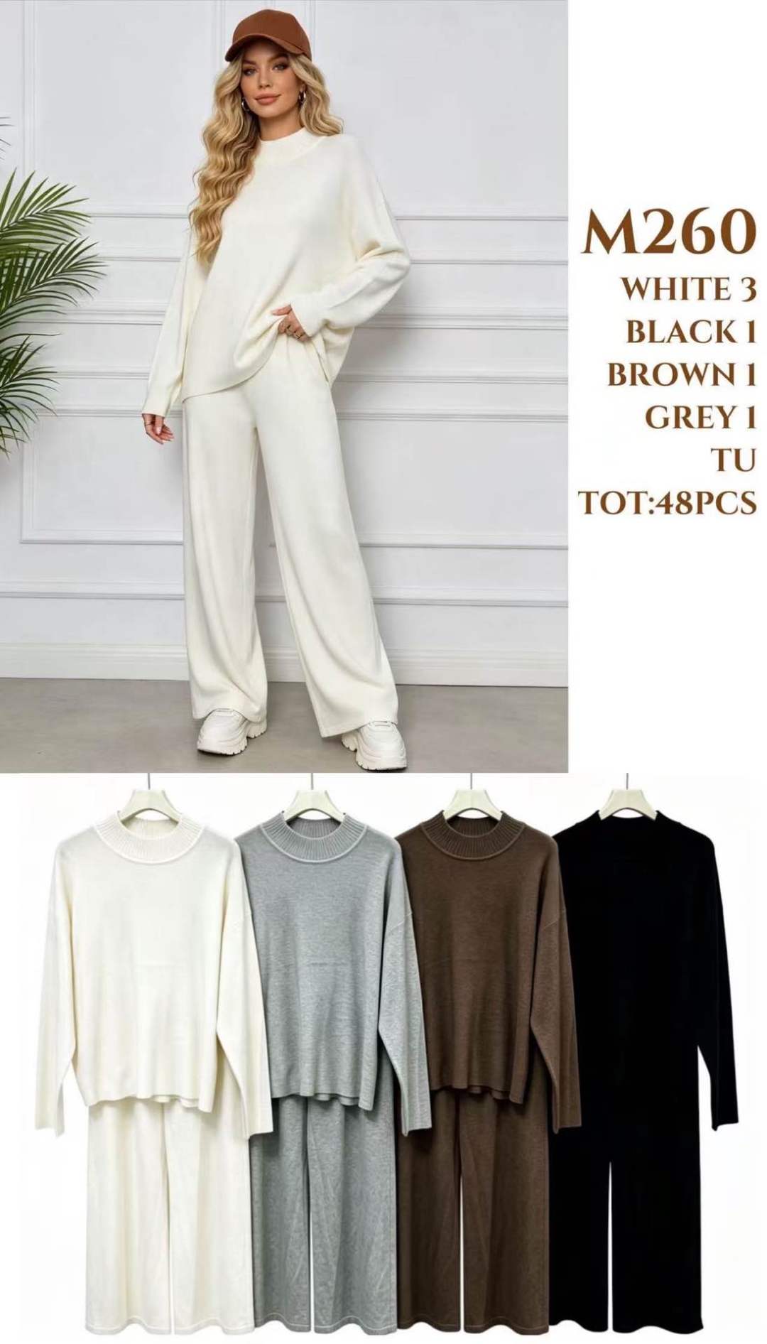 Relaxed Knit Set