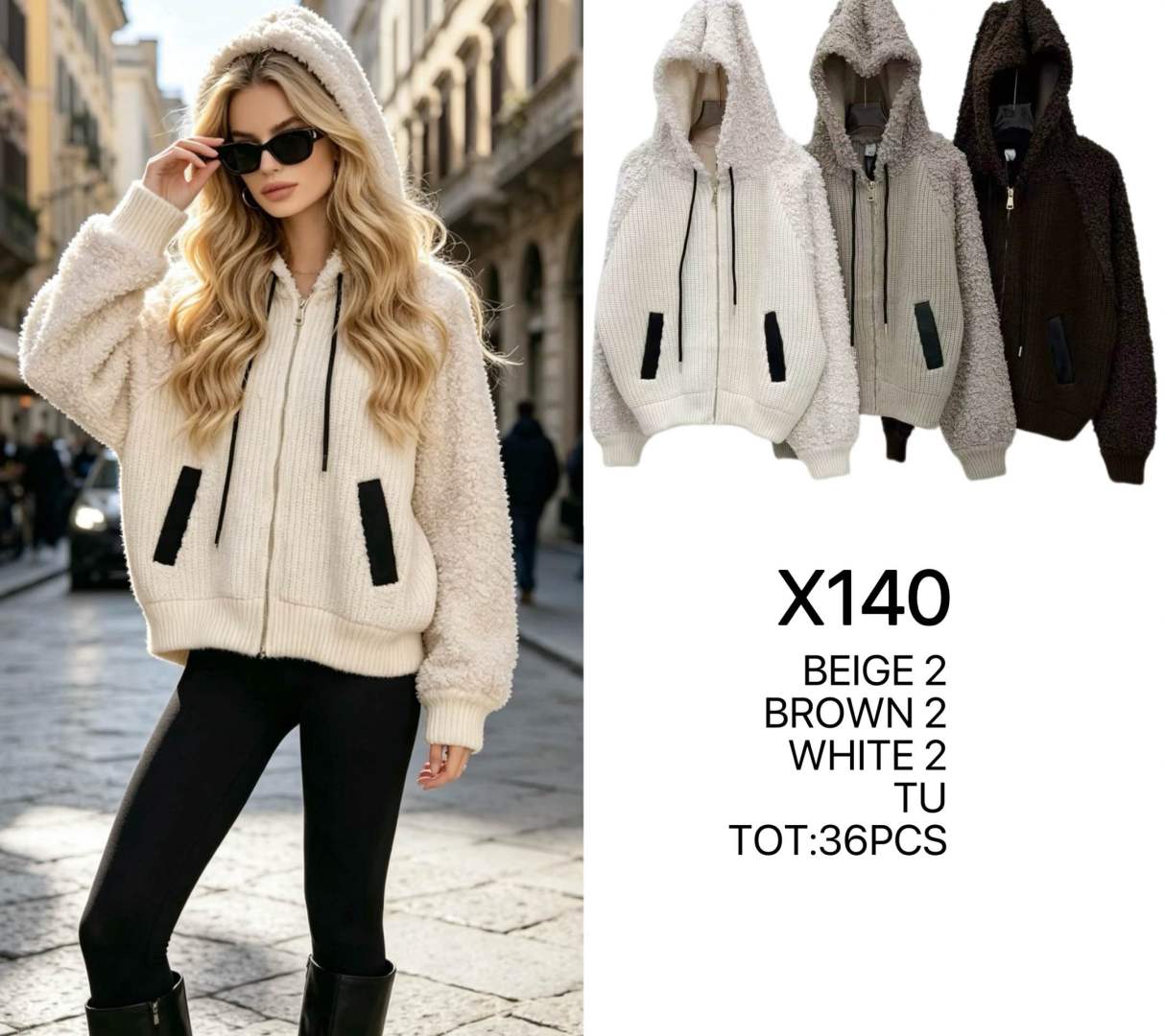 Relaxed Hoodie with Kangaroo Pocket