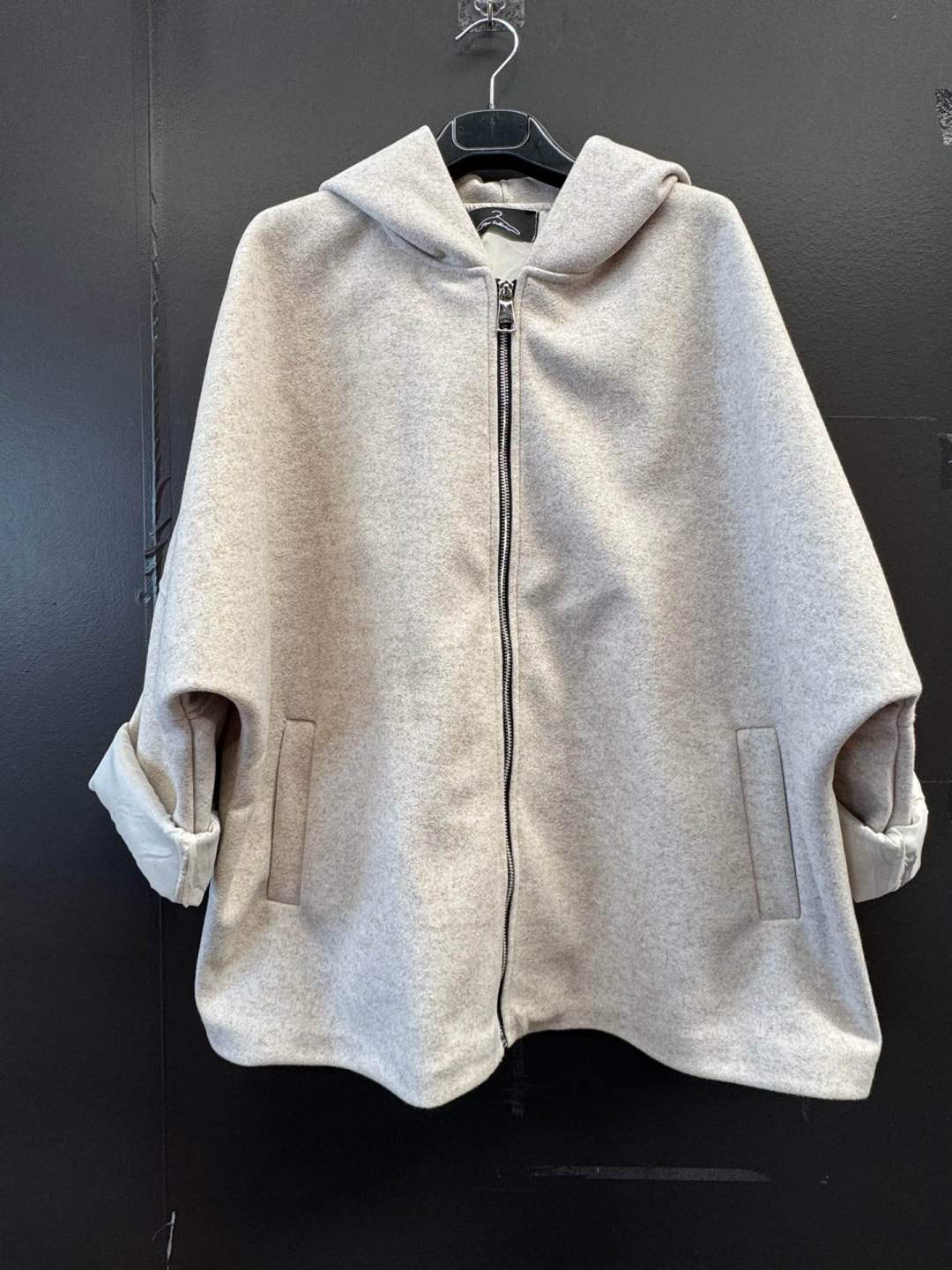 Oversized Hooded Coat