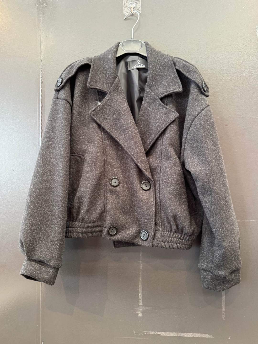 Short Double-Breasted Jacket