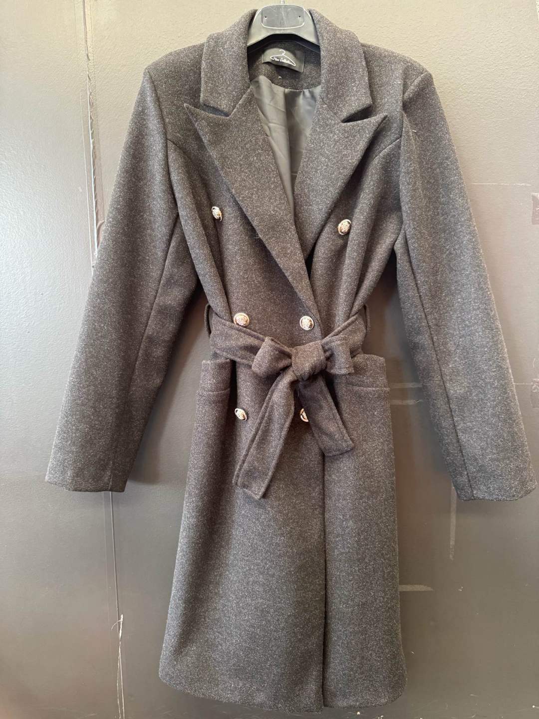 Tailored Belted Coat