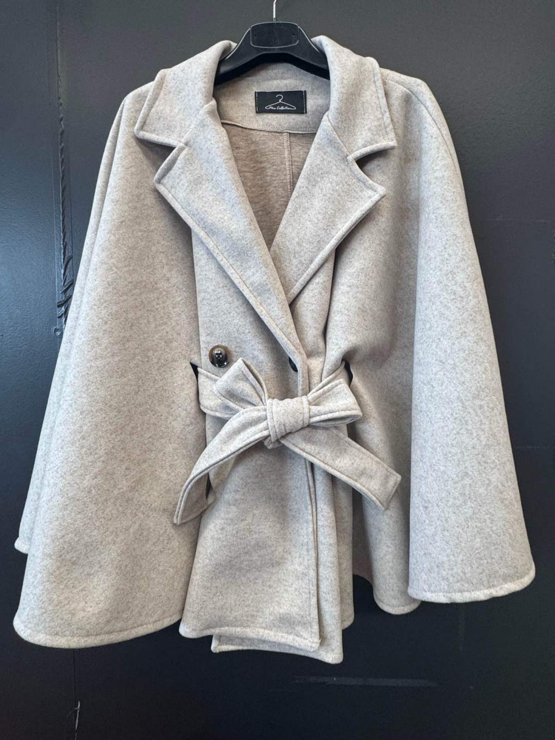 A-line Belted Coat