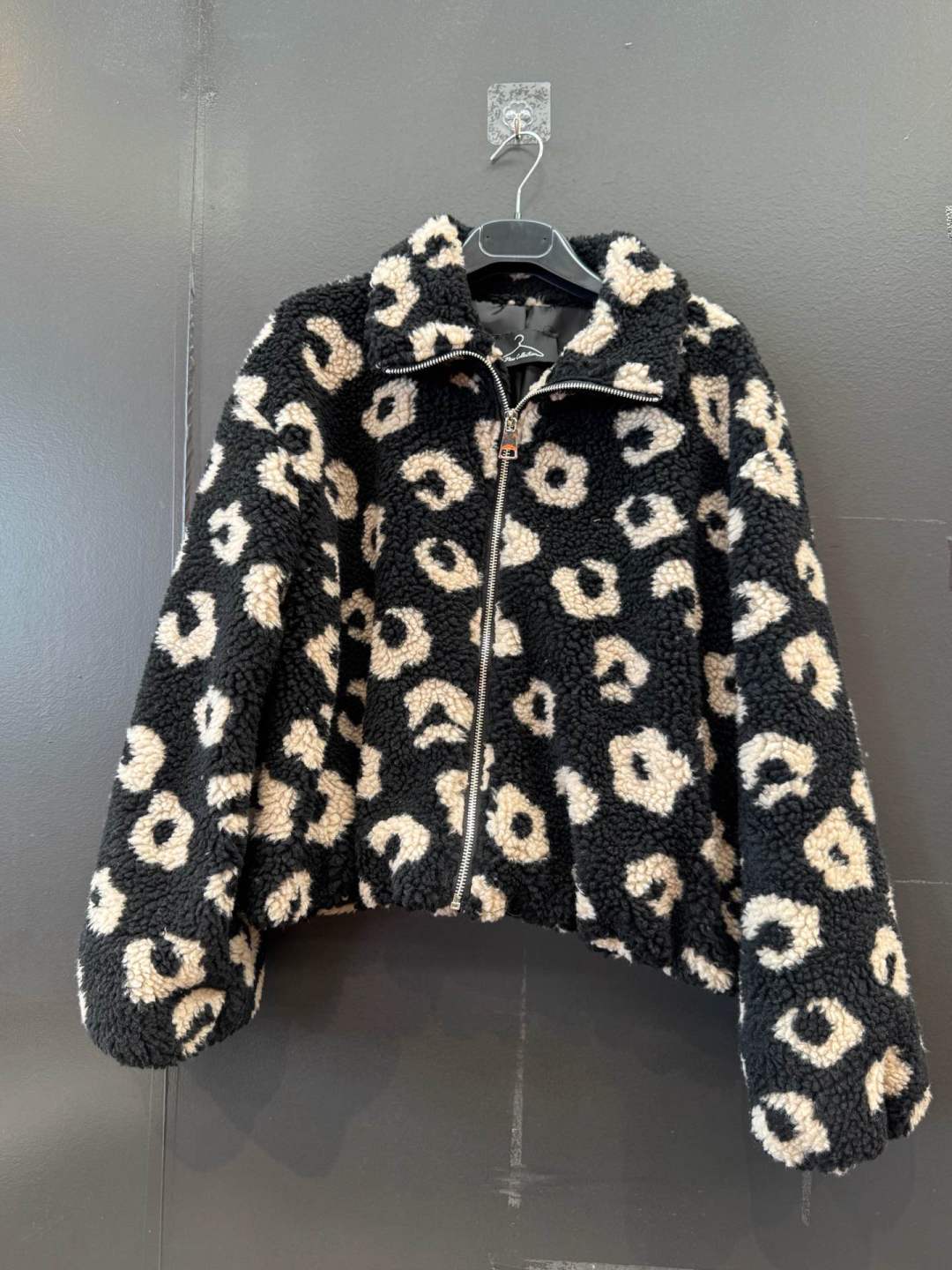 Plush Collar Jacket