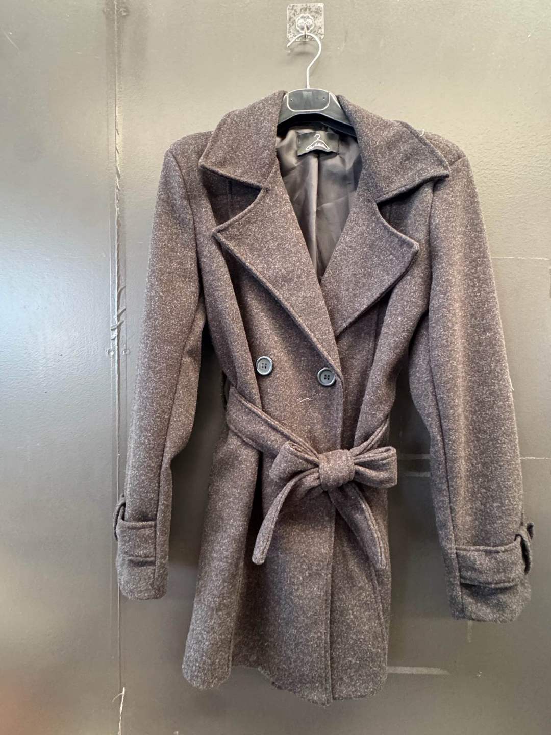Fitted A‑Line Coat