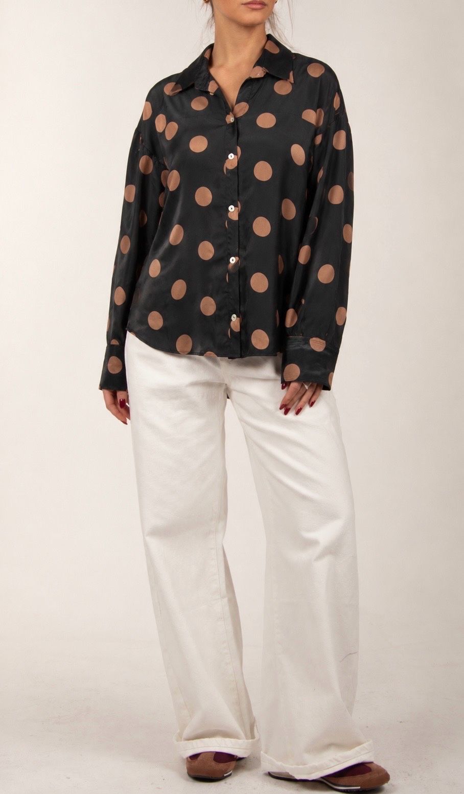 Relaxed Polka Dot Shirt