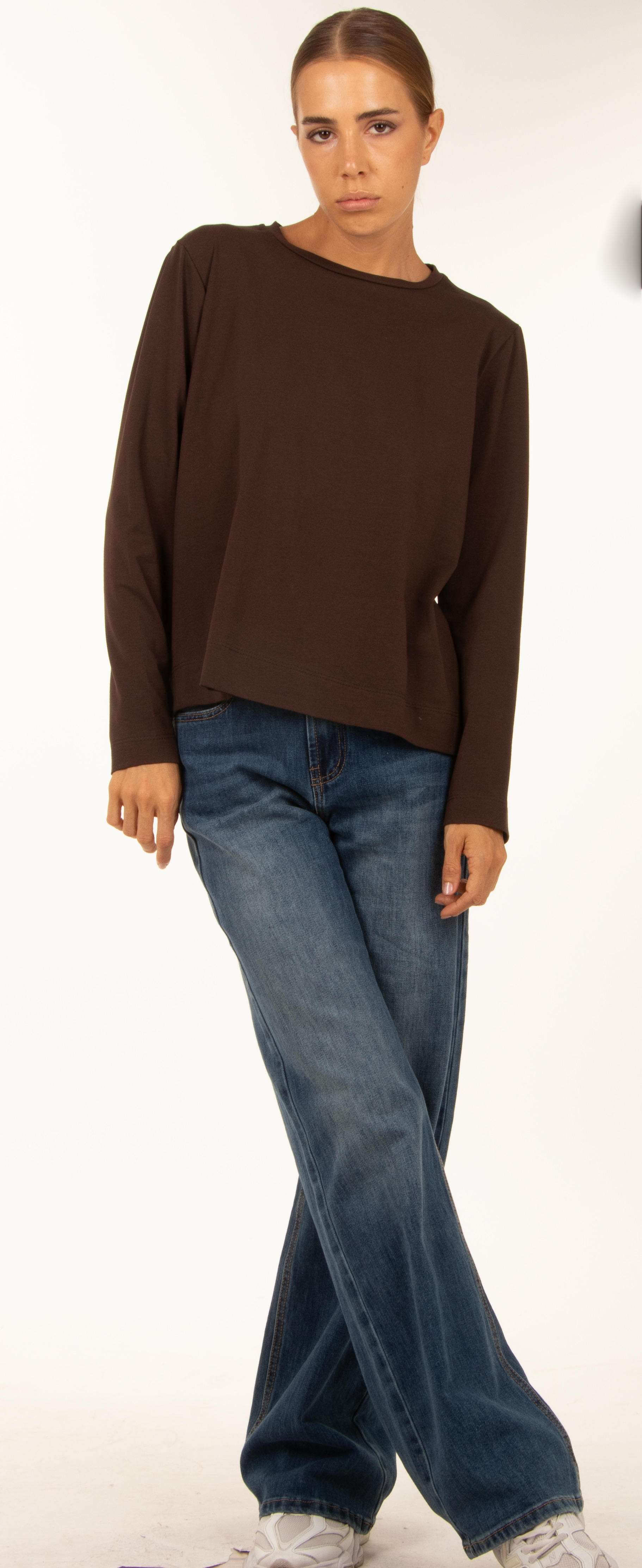 Basic Crew Neck Top