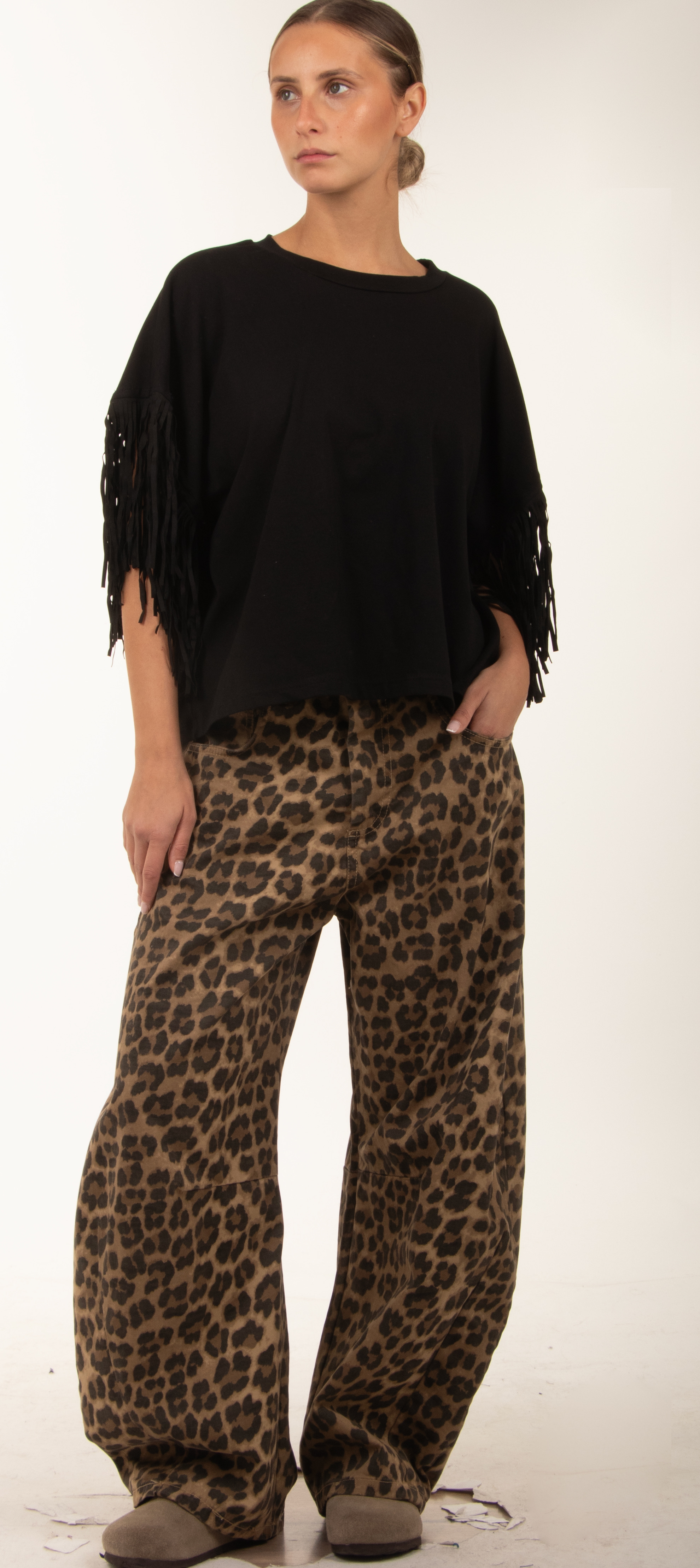 Relaxed Fringe Top