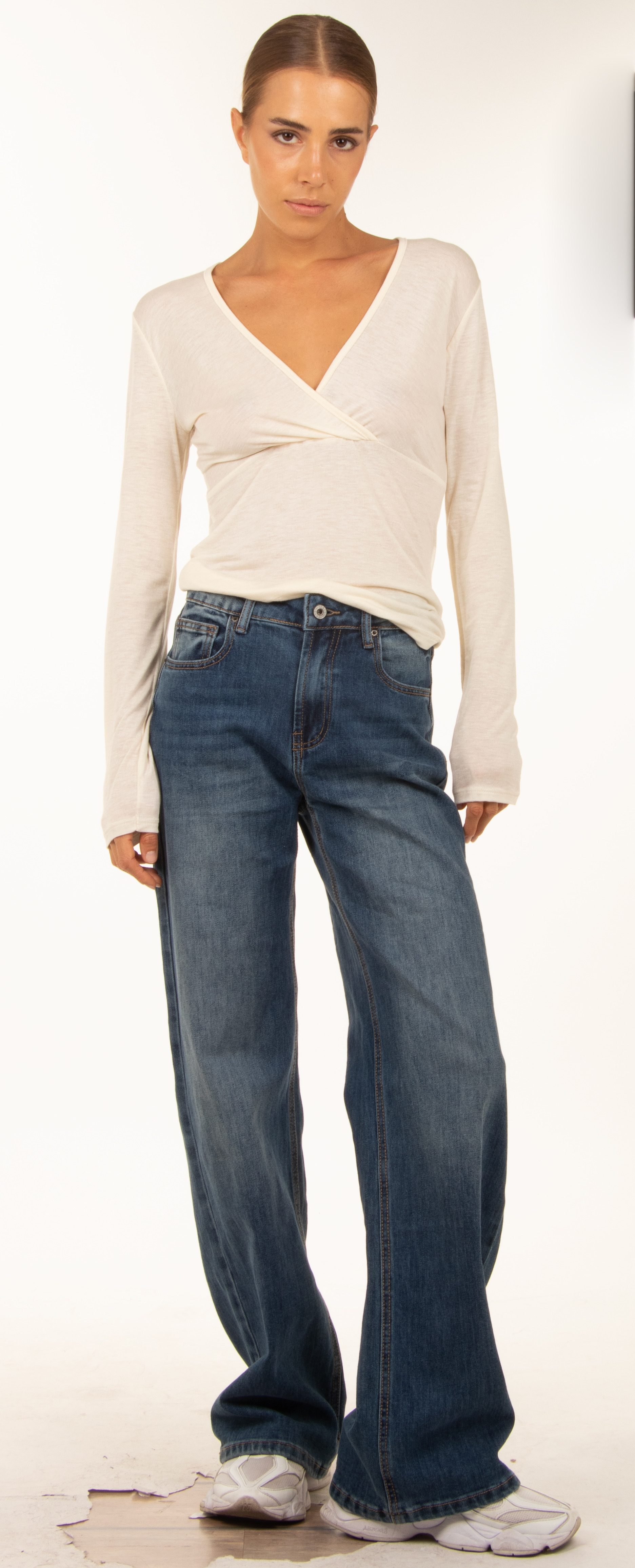 Fitted Ruched Top