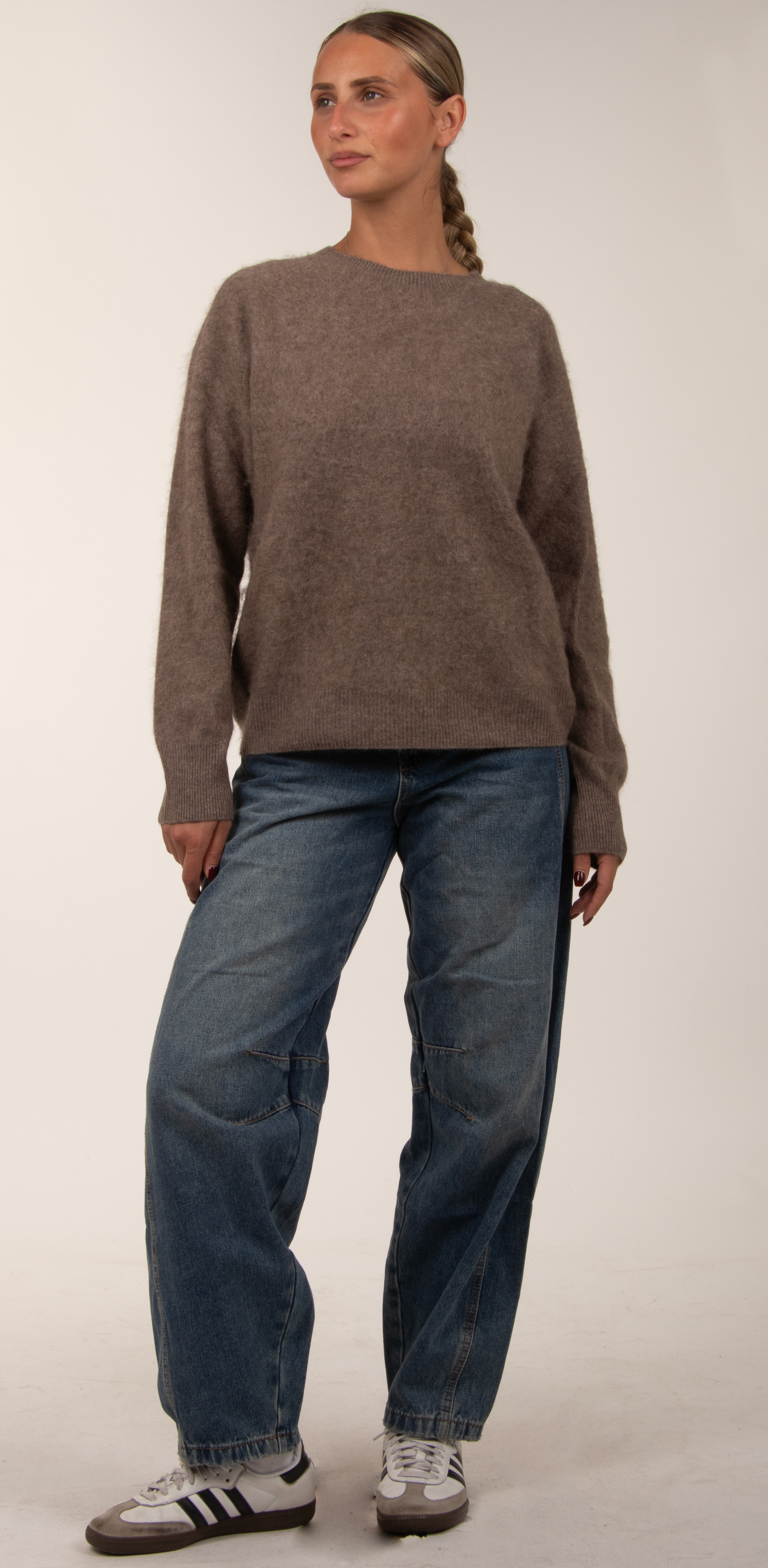Fluffy Crewneck Sweater