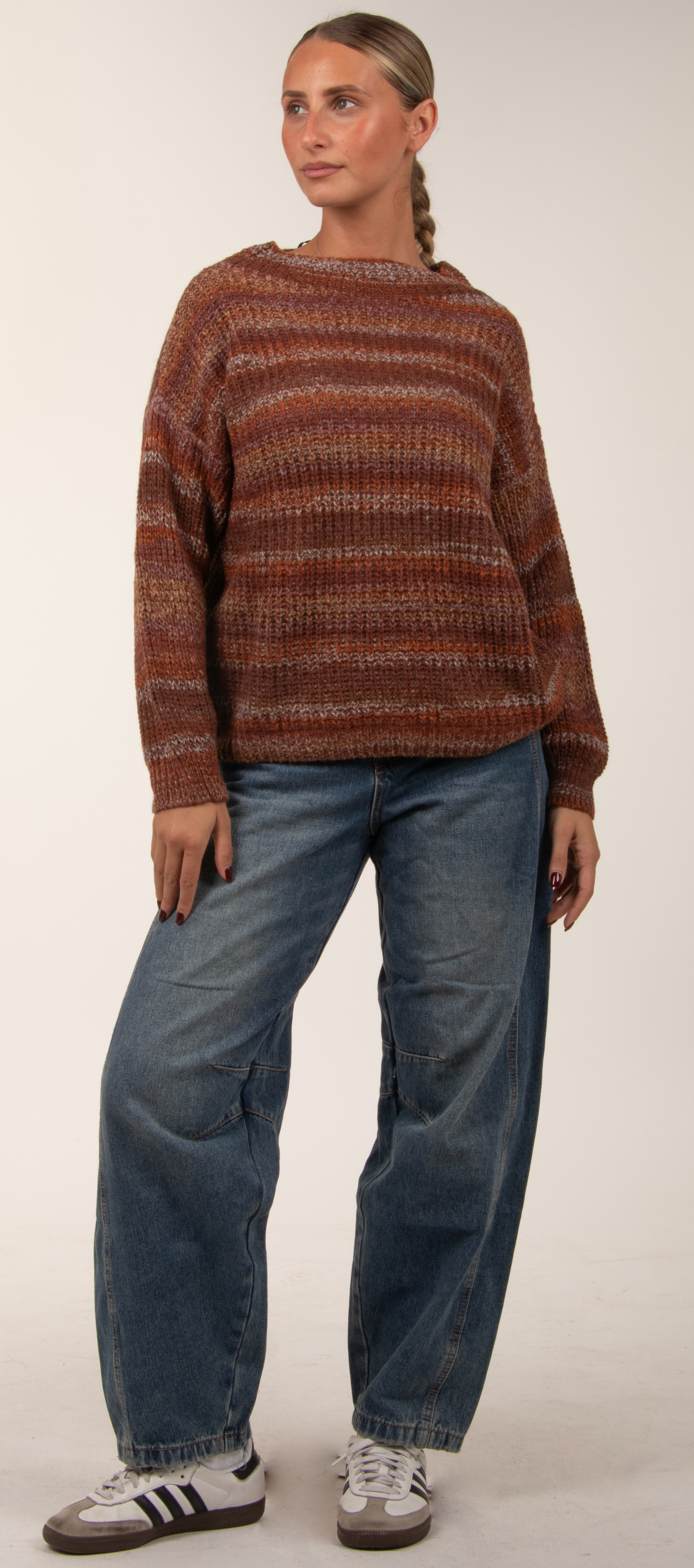 Relaxed Striped Sweater
