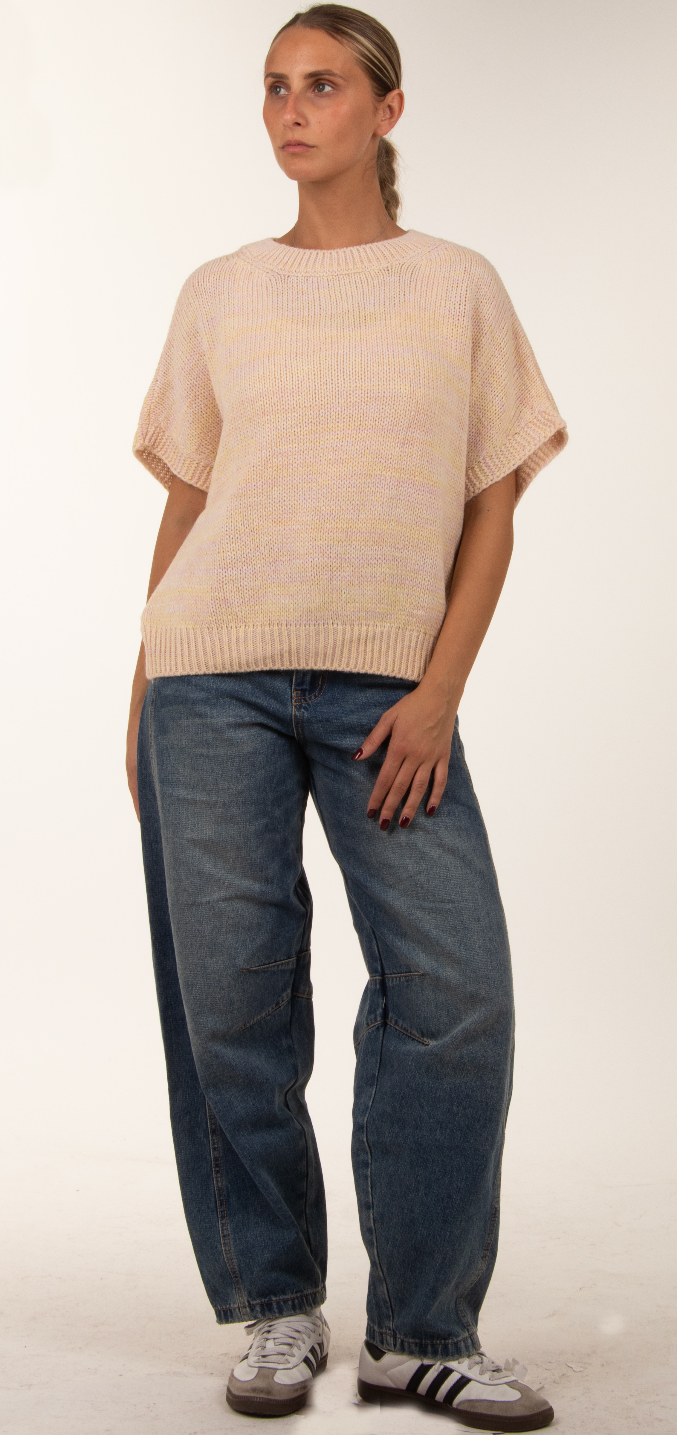 Loose Cropped Sweater
