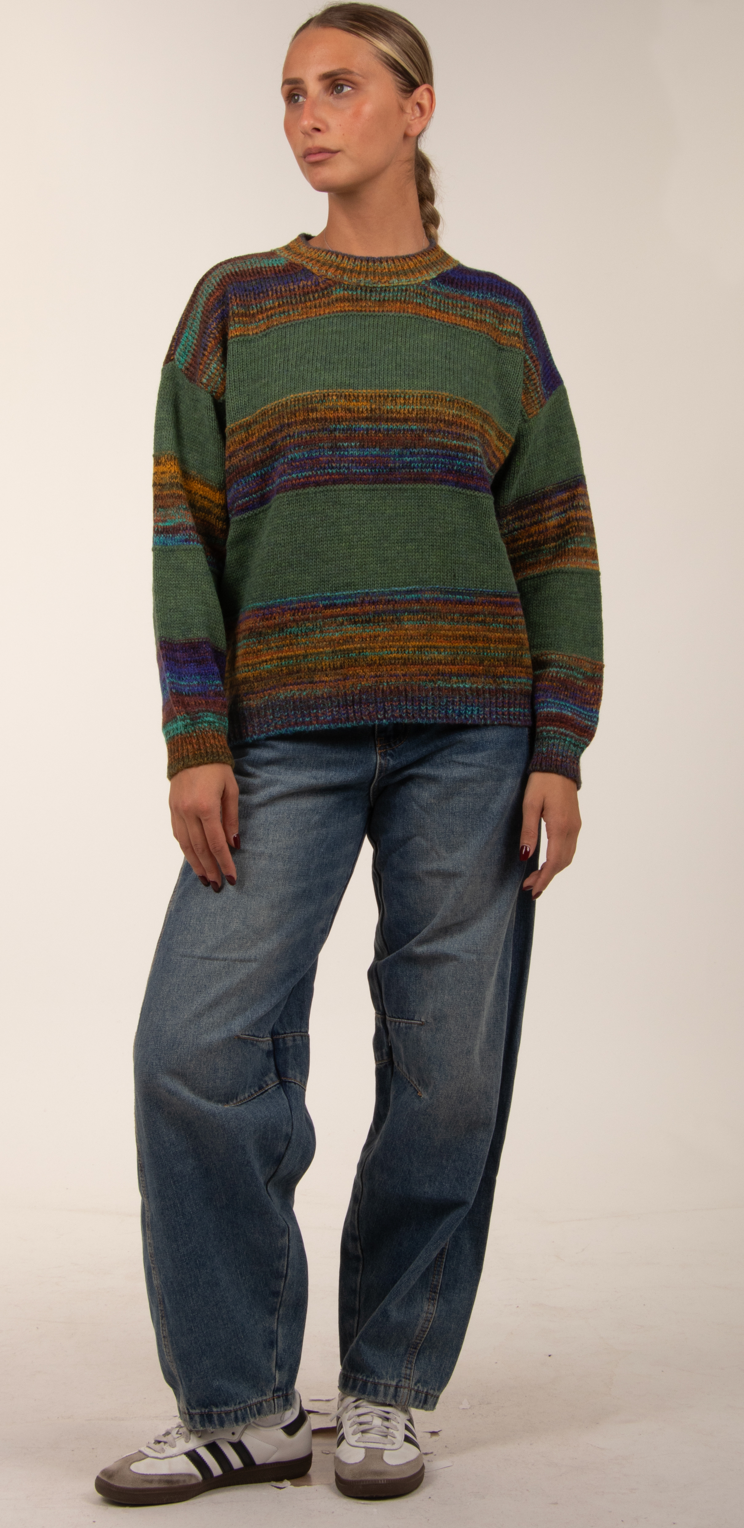 Relaxed Striped Sweater