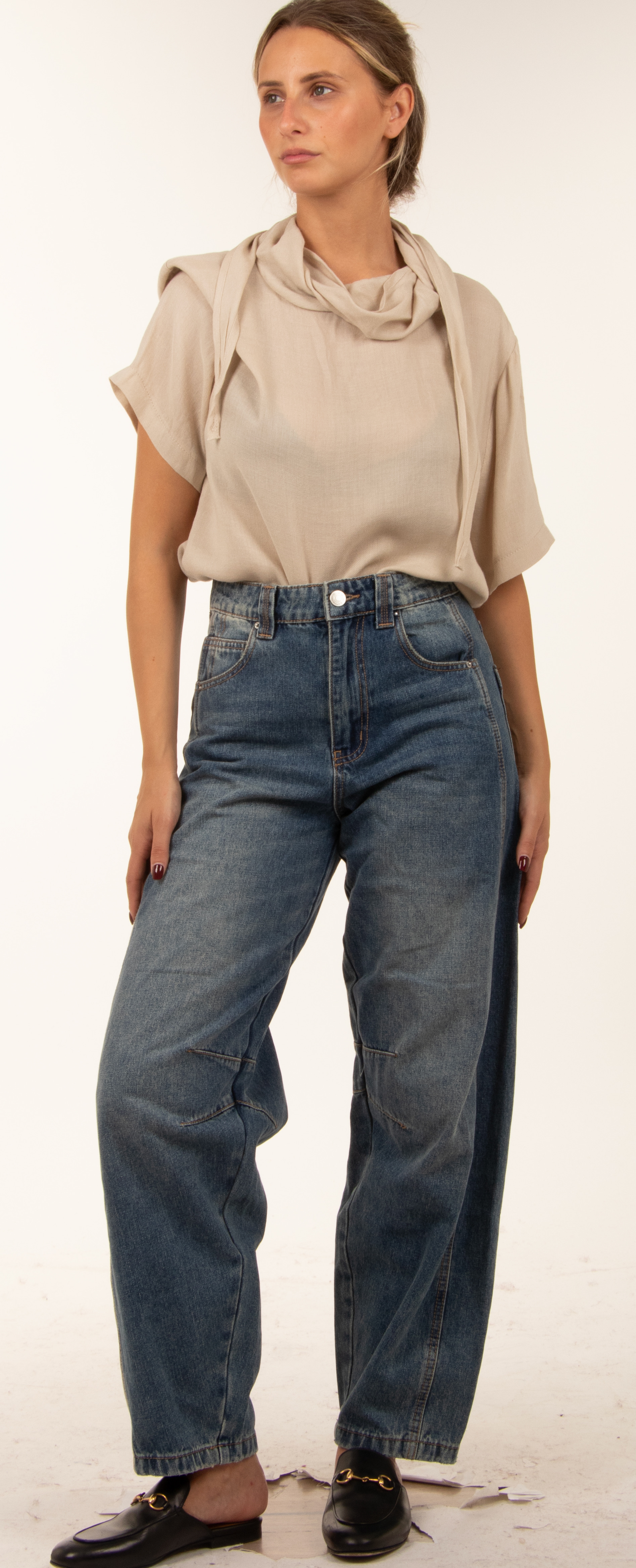 Straight Ankle Jeans