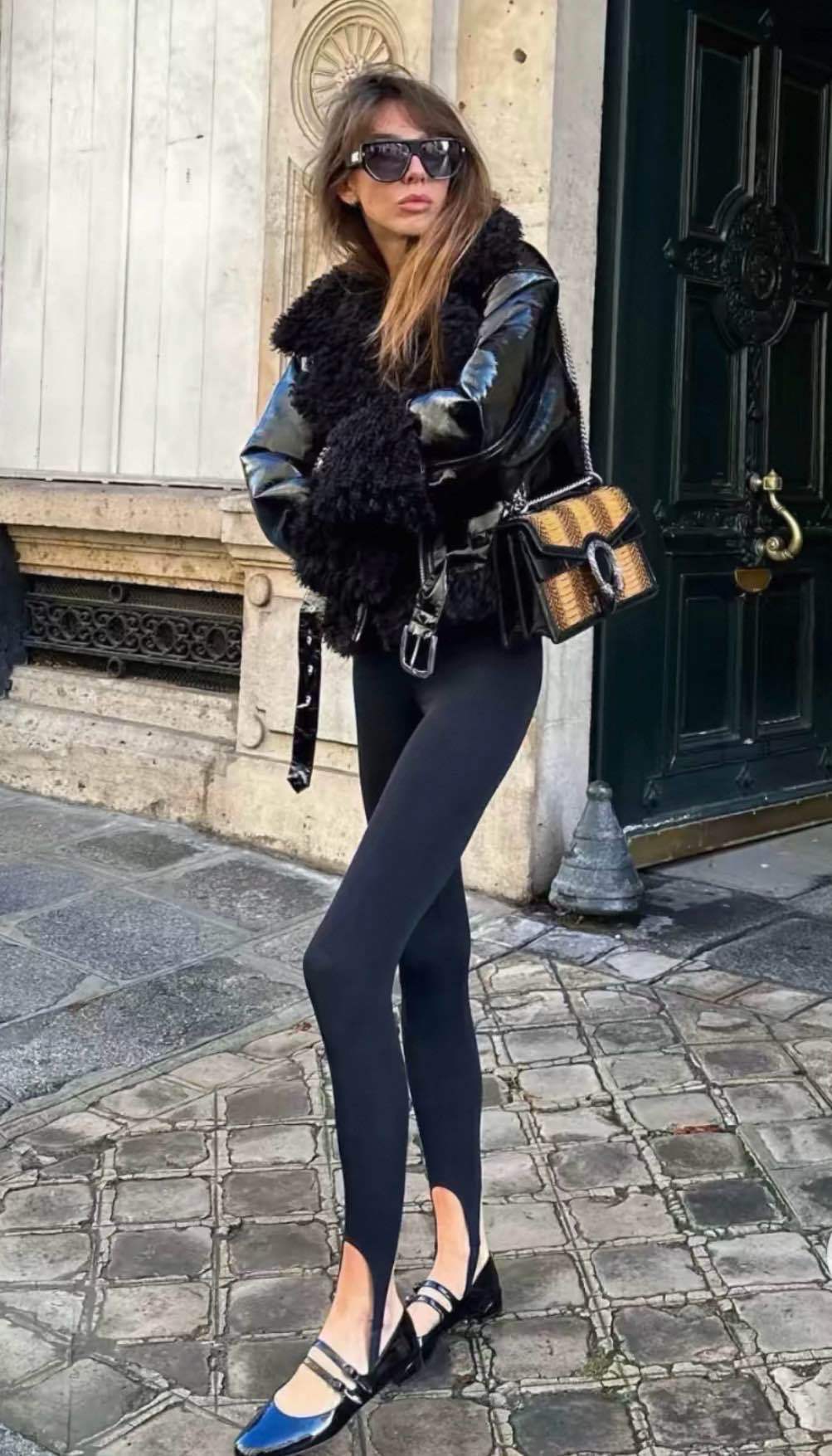Split-Hem Leggings
