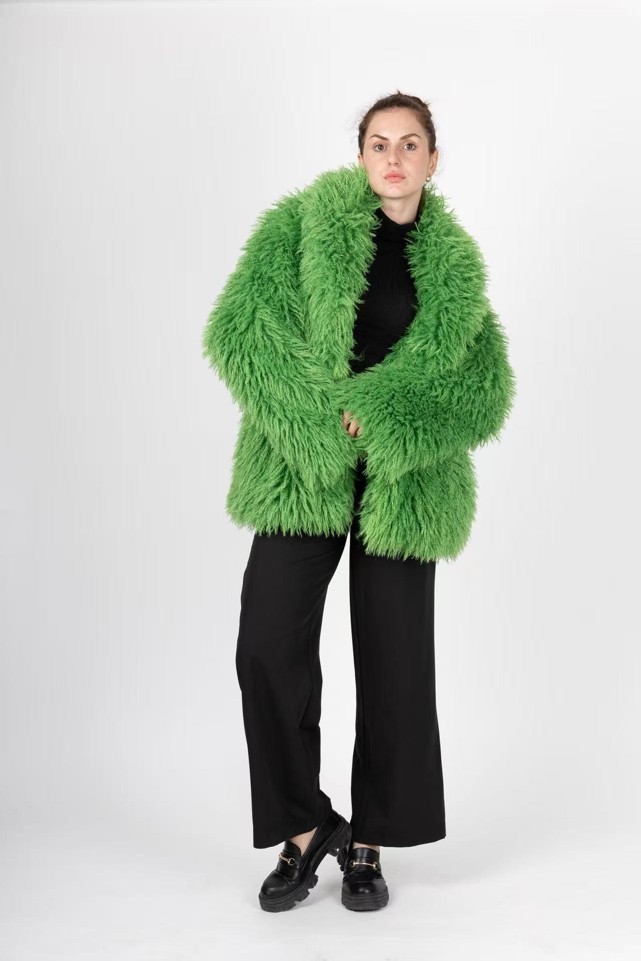 Oversized Coat with Collar