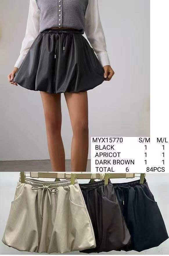 Drawstring Bubble Shorts