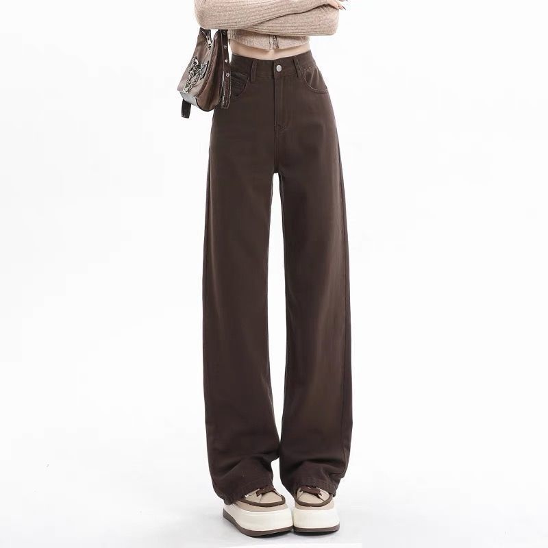 High-Waist Wide-Leg Trousers