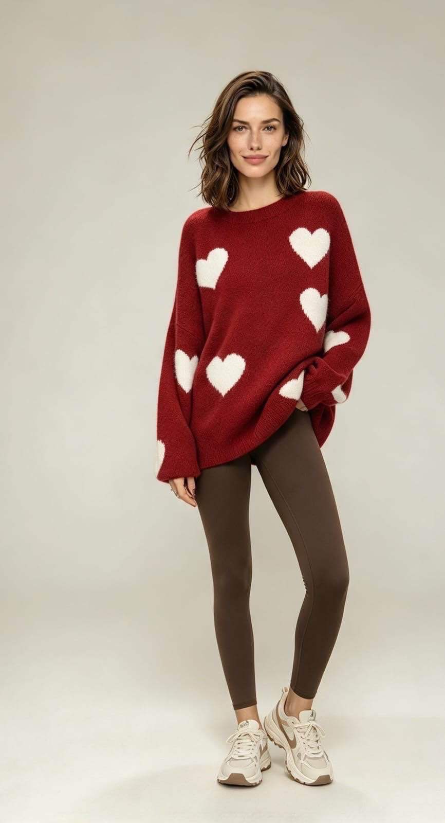 Oversized Heart Sweater