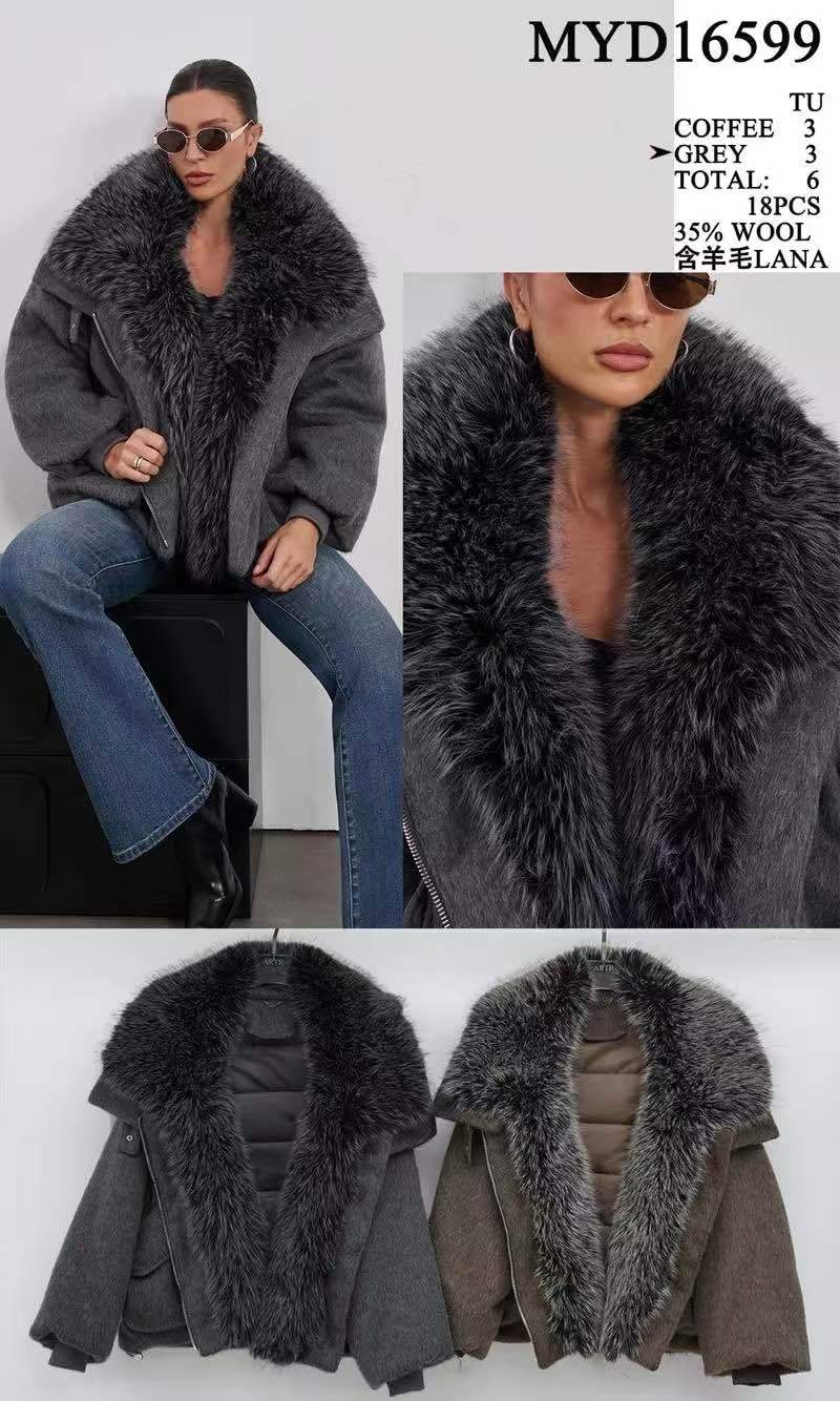Relaxed Jacket with Collar