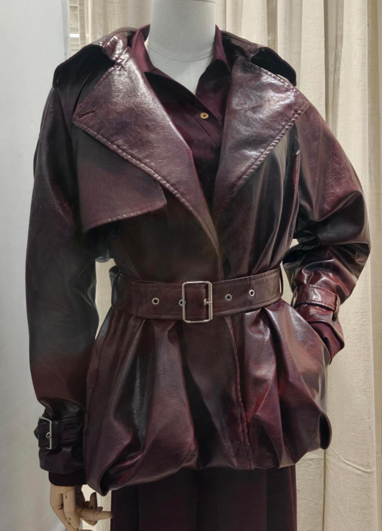 Oversize Belted Jacket