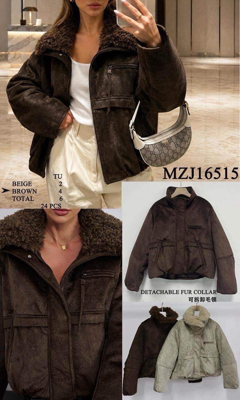 Oversized Jacket with Collar