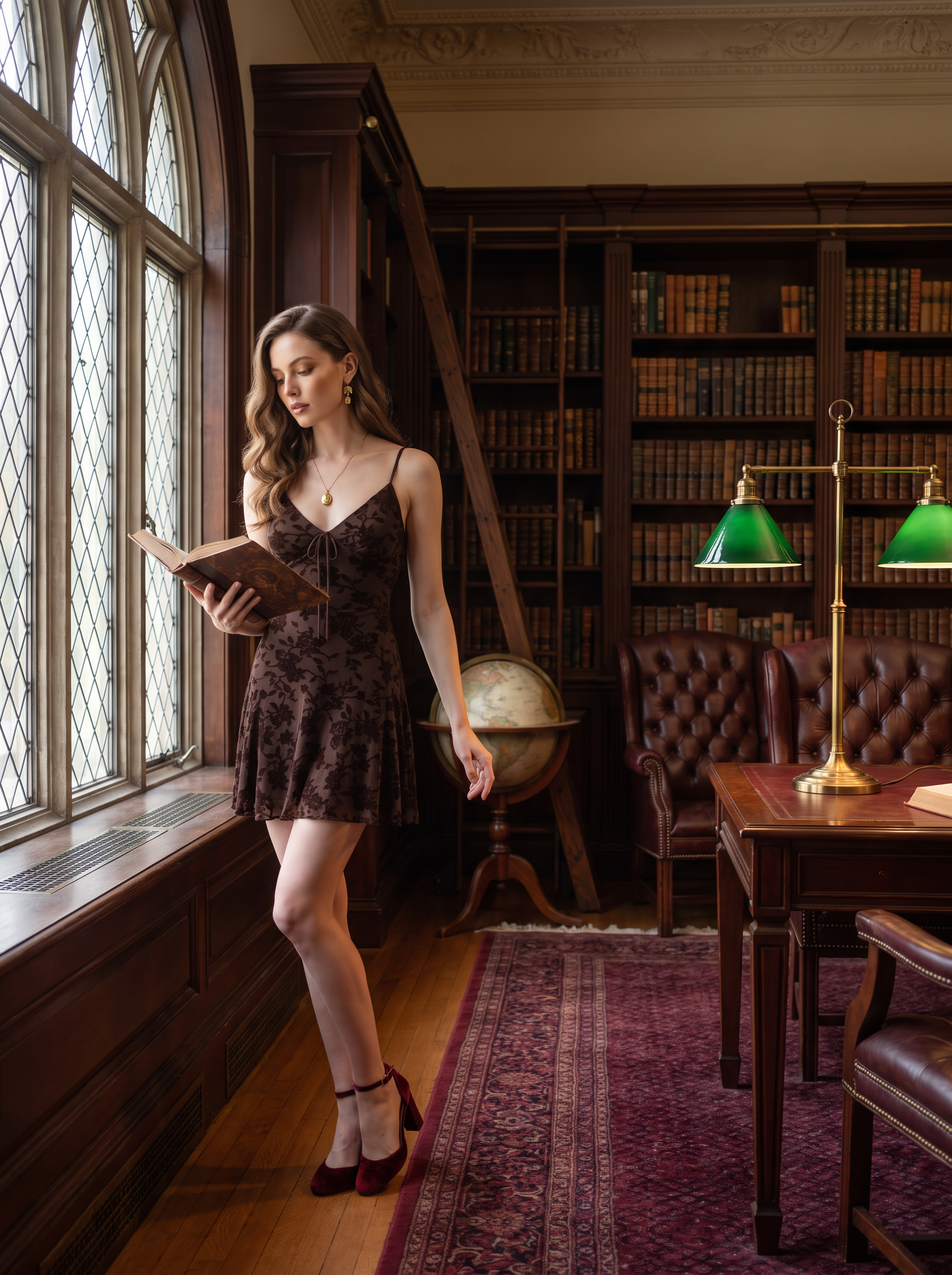 A-line Mini Dress with Tie
