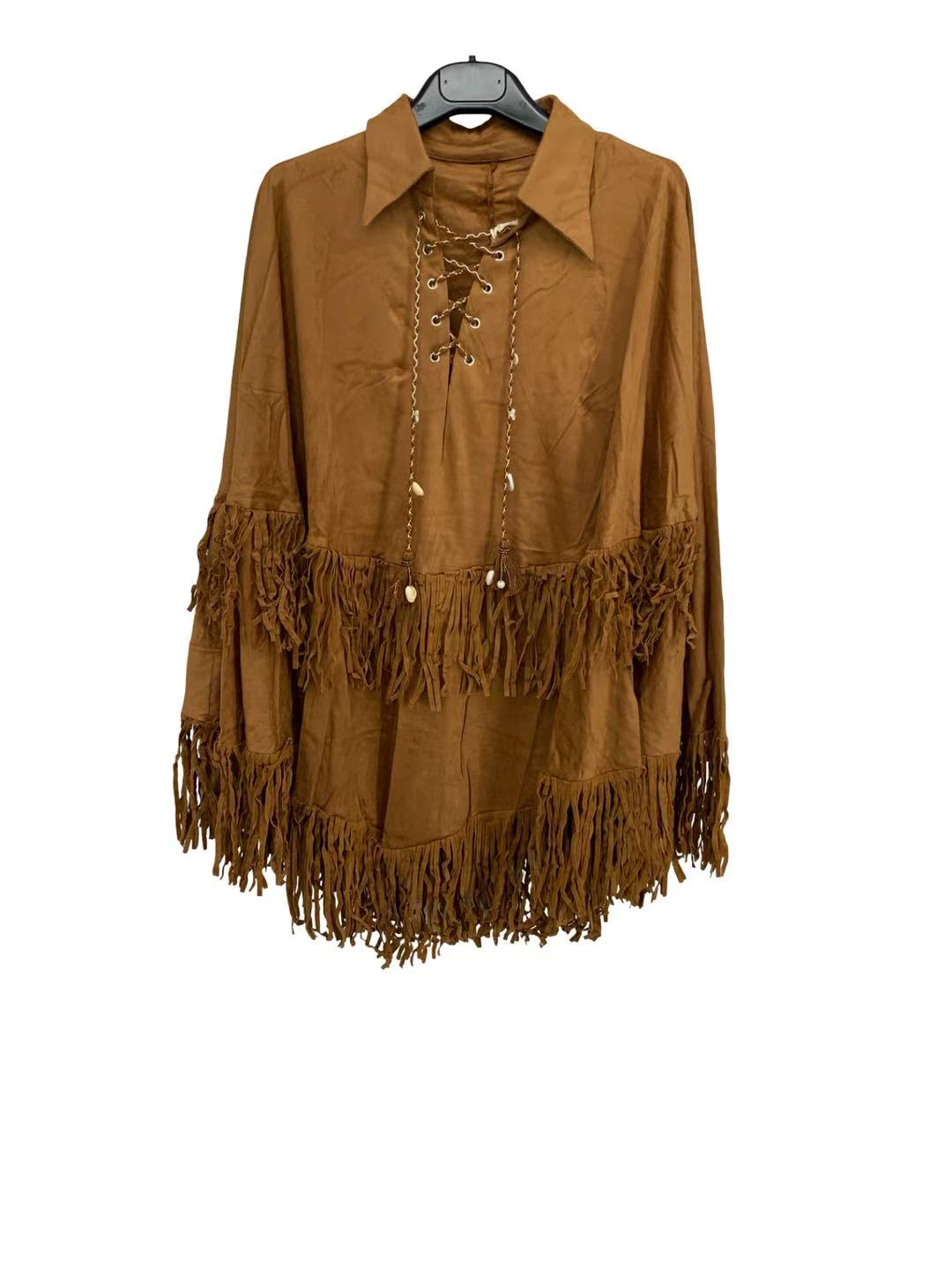 A‑Line Dress with Shirt Collar