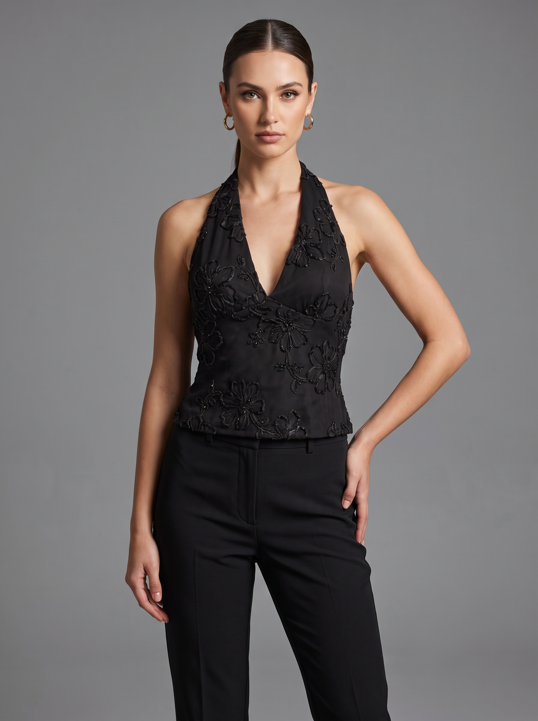 Fitted Halter Top