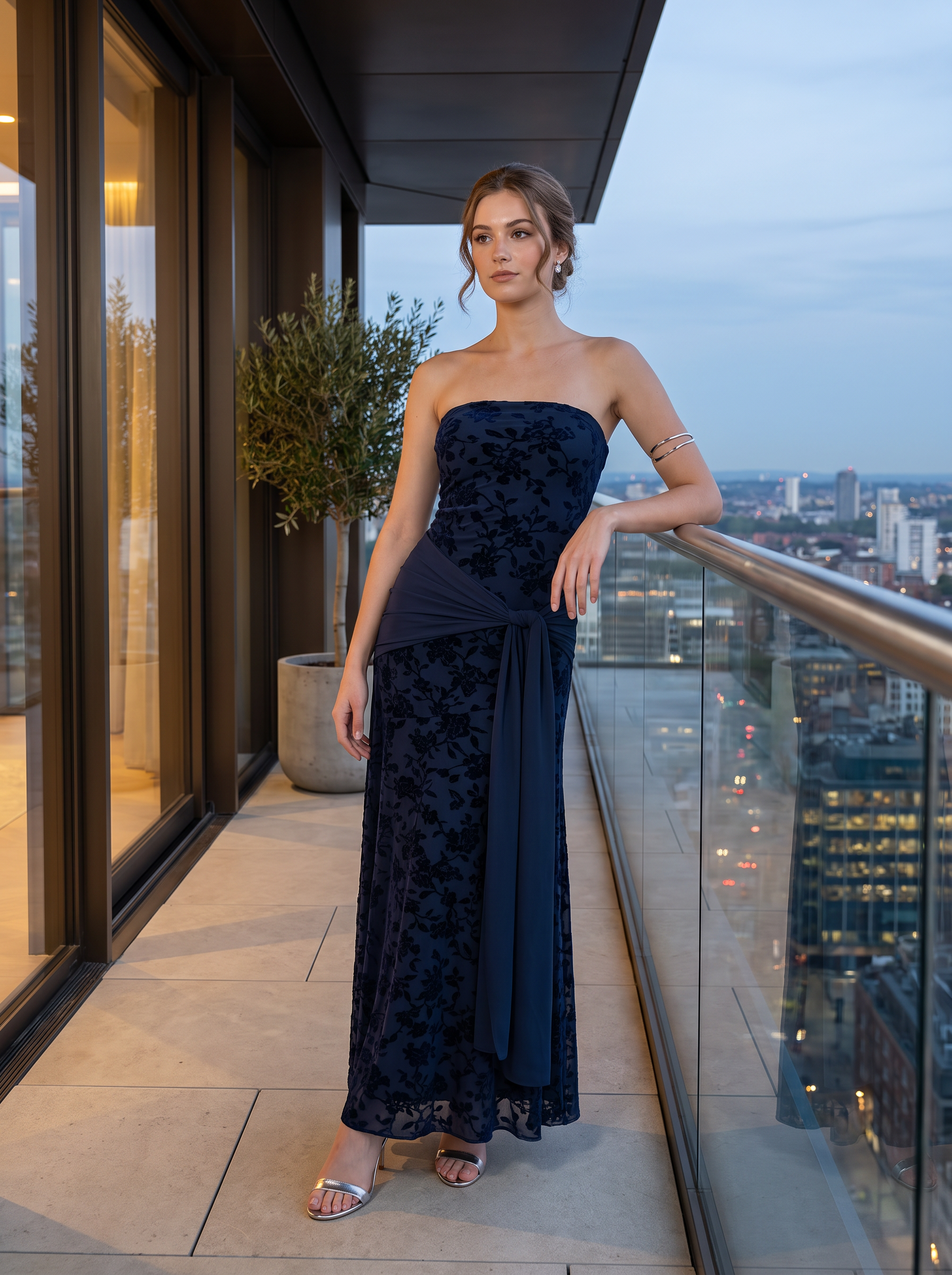 Sleeveless Mermaid Maxi Dress