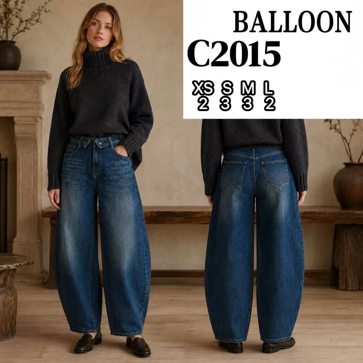 Balloon Loose Trousers