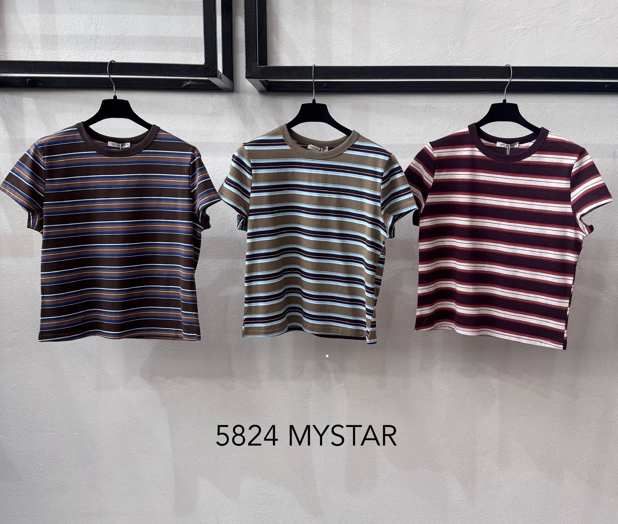 Striped Short-Sleeve Top