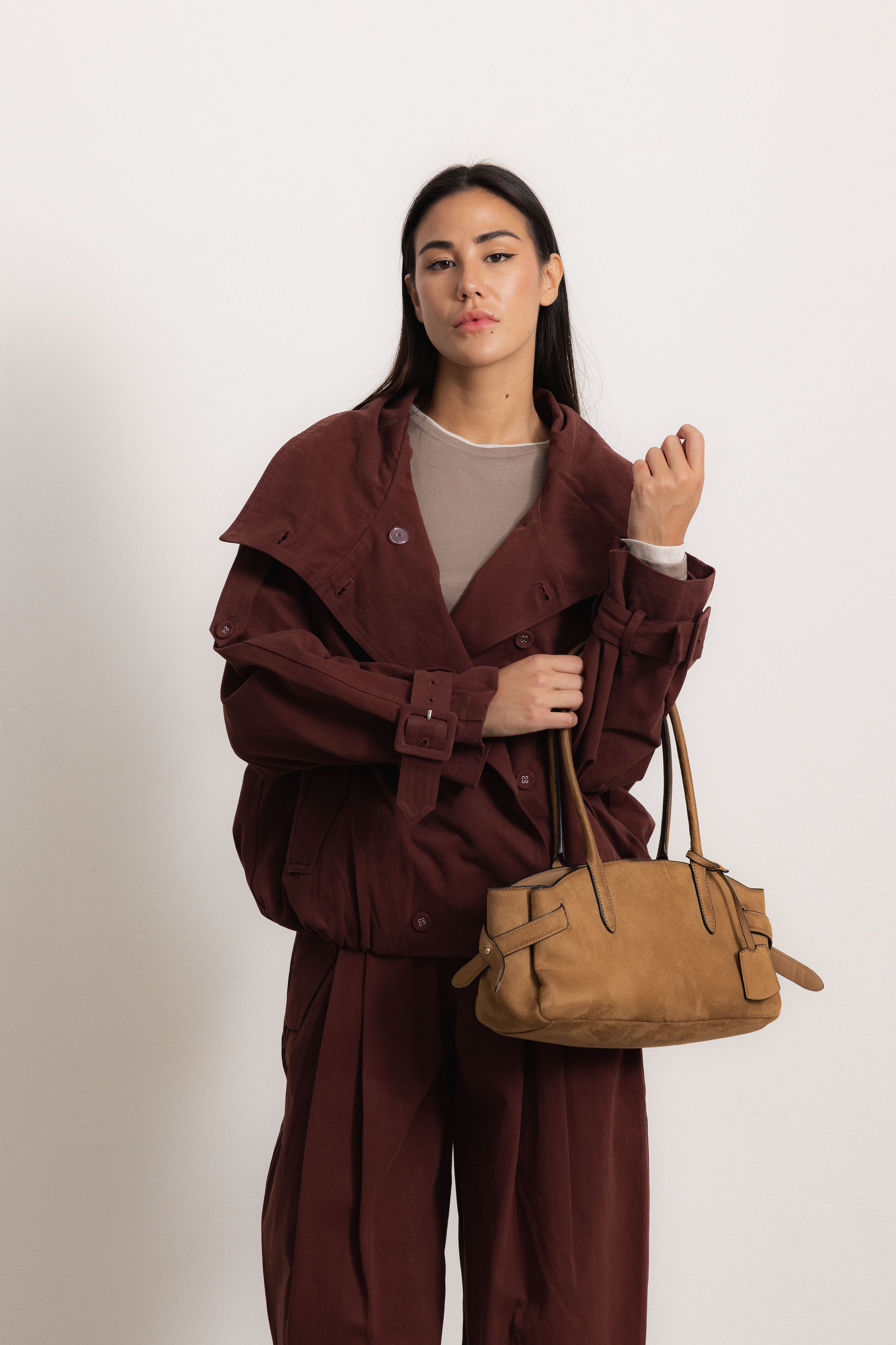Relaxed Jacket with Wide Lapels